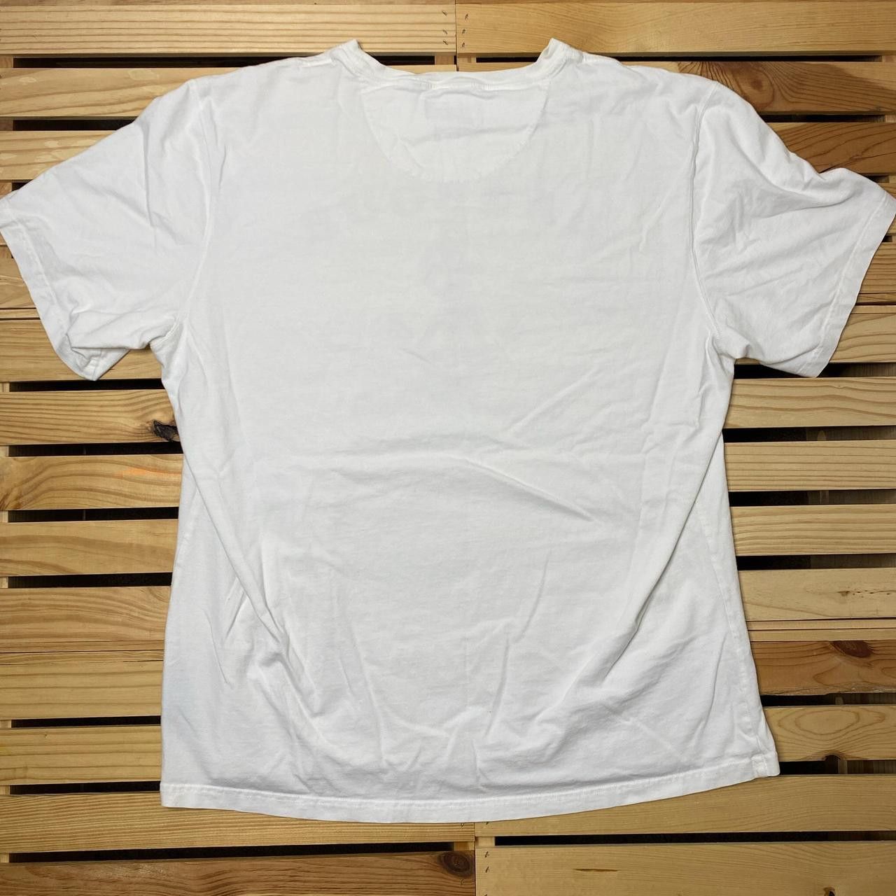 Barbour Barbour Outfitters White Tailored Fit Nautical Tee Size 2XL Size US XXL / EU 58 / 5 - 2 Thumbnail