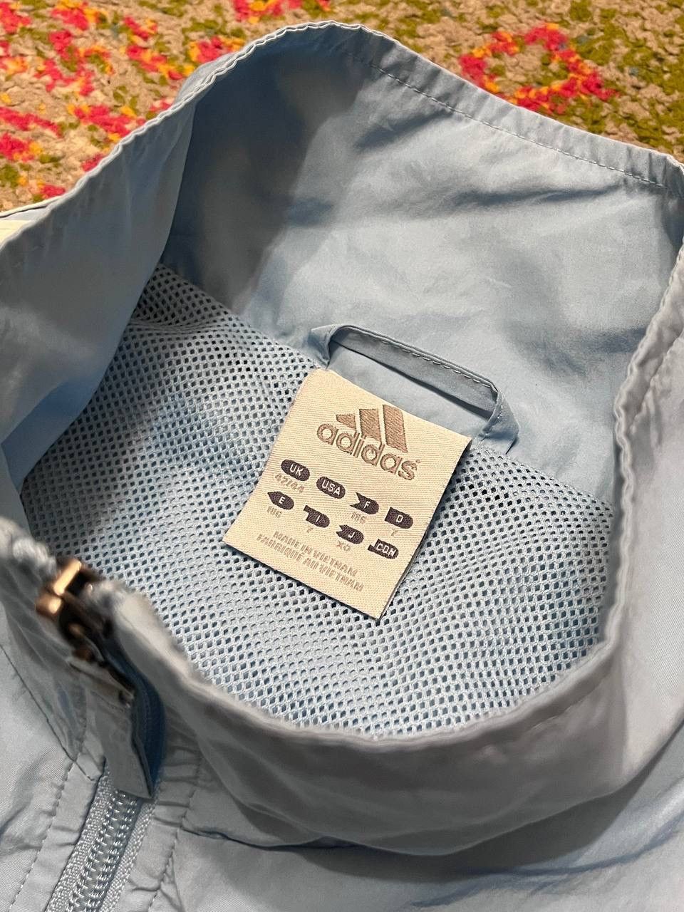 Adidas Vintage Adidas 3 Stripes Baby Blue Olympic Jacket Y2K L Size US L / EU 52-54 / 3 - 3 Thumbnail