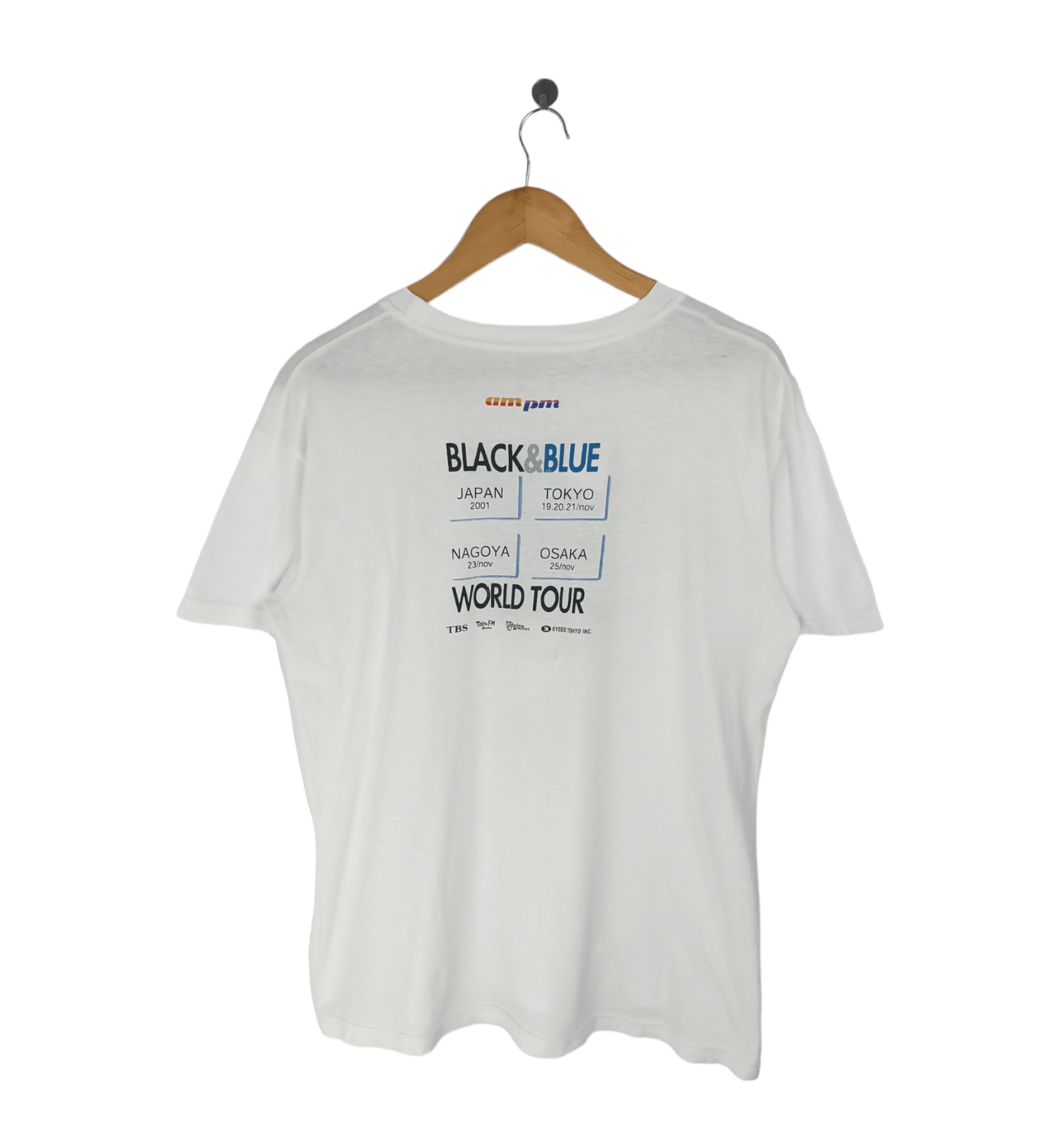 Vintage VINTAGE 2001 BACKSTREET BOYS JAPAN TOUR TEE N'SYNC O-TOWN Size US M / EU 48-50 / 2 - 2 Thumbnail