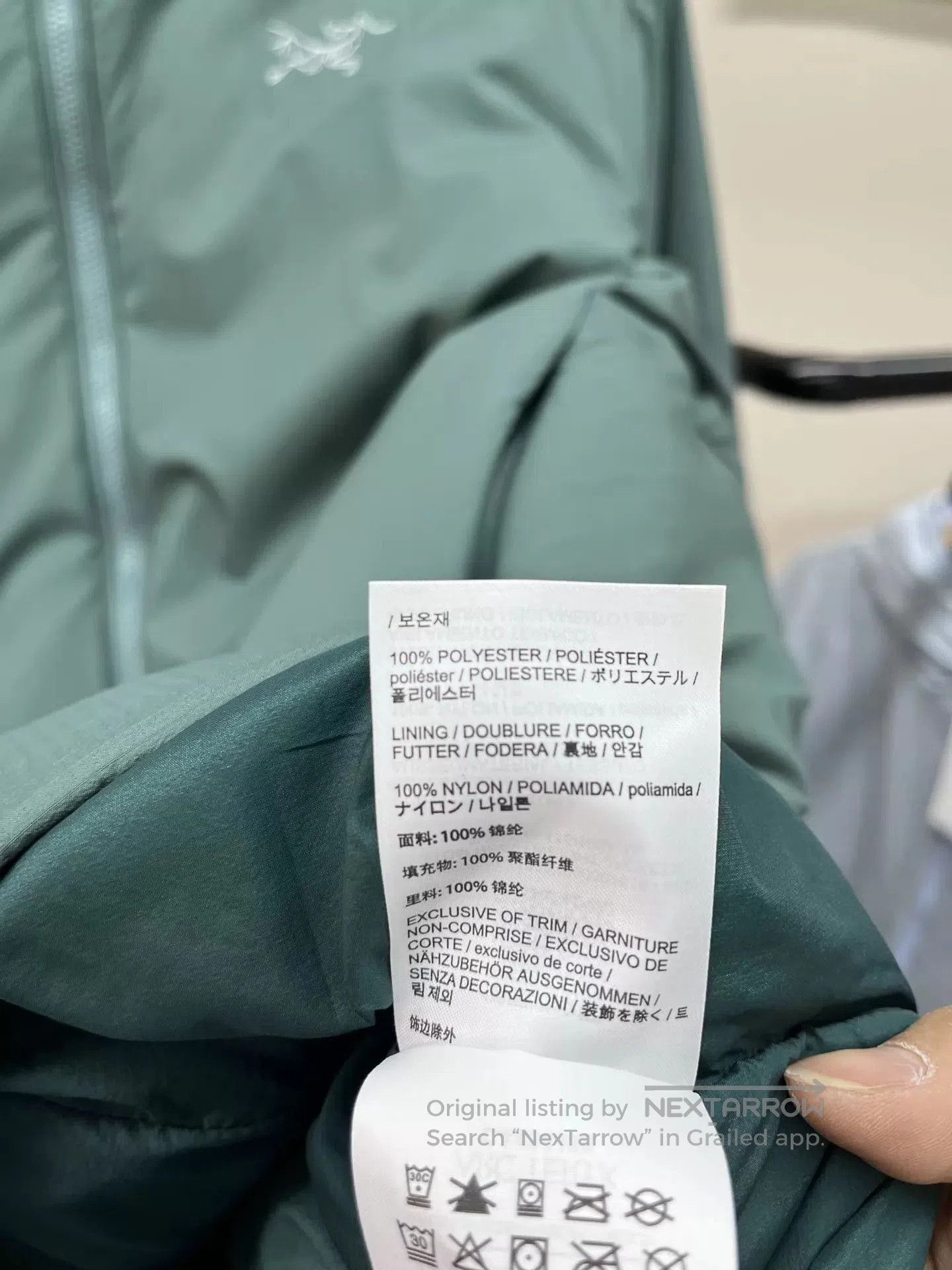 Arc'teryx Blue Lightweight Zip. Size US M / EU 48-50 / 2 - 5 Thumbnail