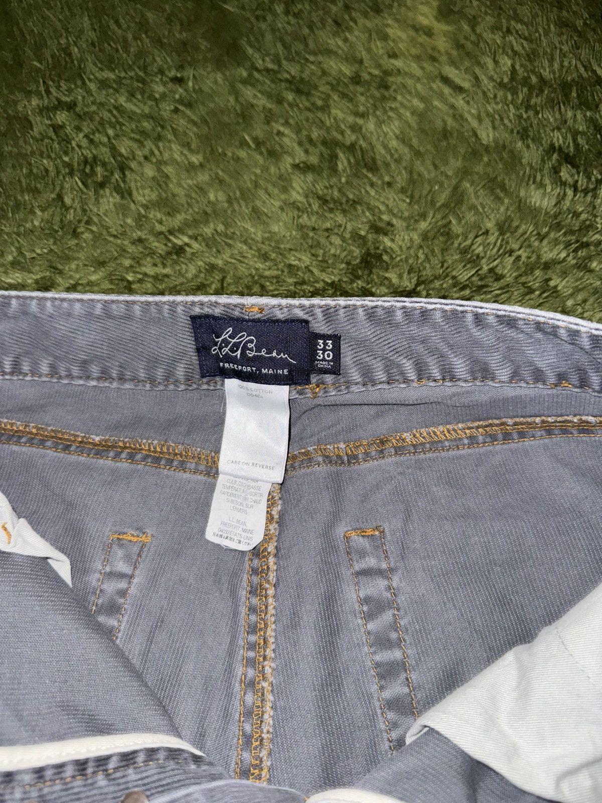 L.L. Bean [33x30] L.L.Bean Corduroy 5-Pocket Pants Size US 33 - 4 Thumbnail