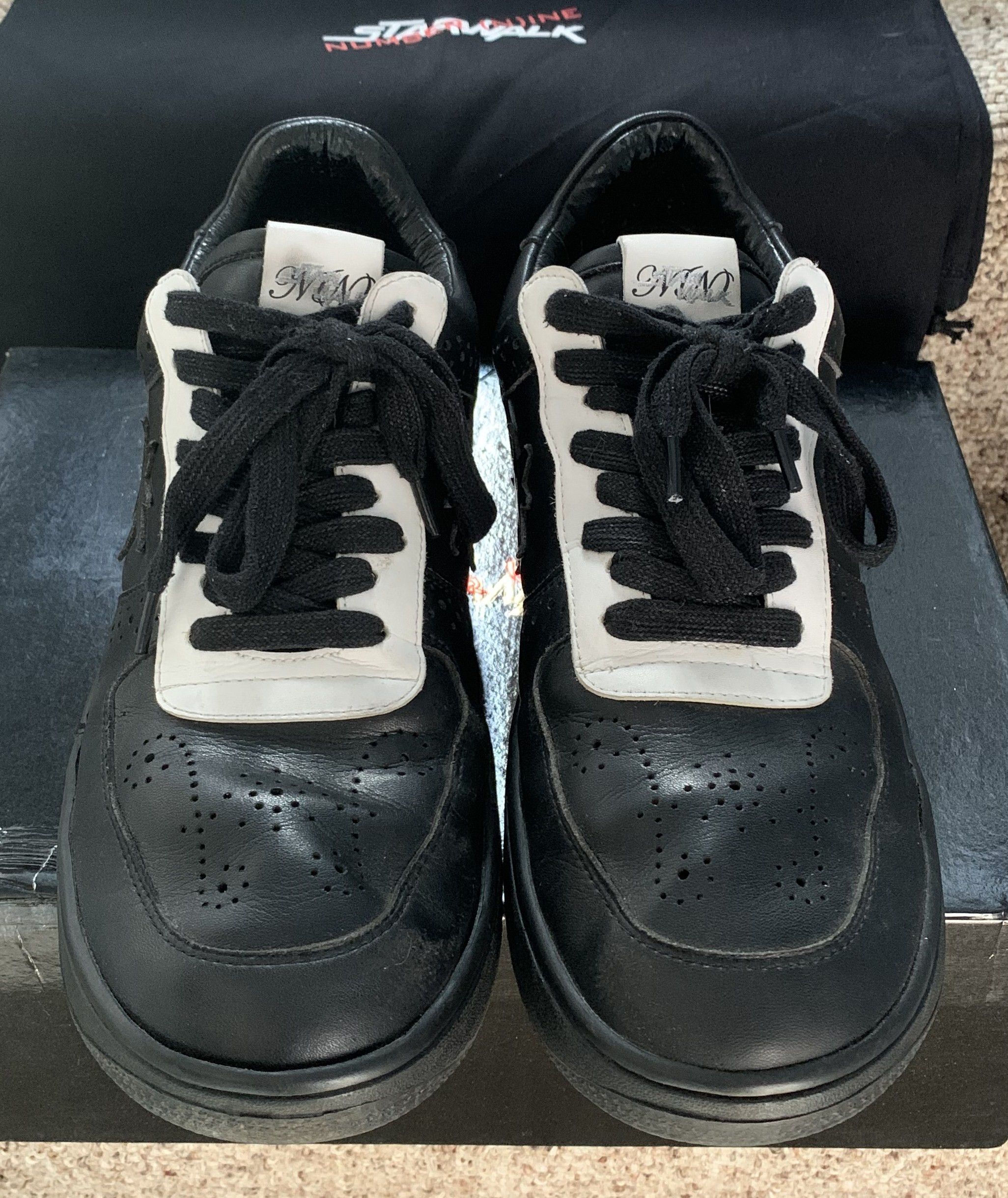 Number (N)ine × STARWALK F/W 2018 Number (N)ine x Starwalk Sneaker w/ box Size US 9 / EU 42 - 4 Thumbnail