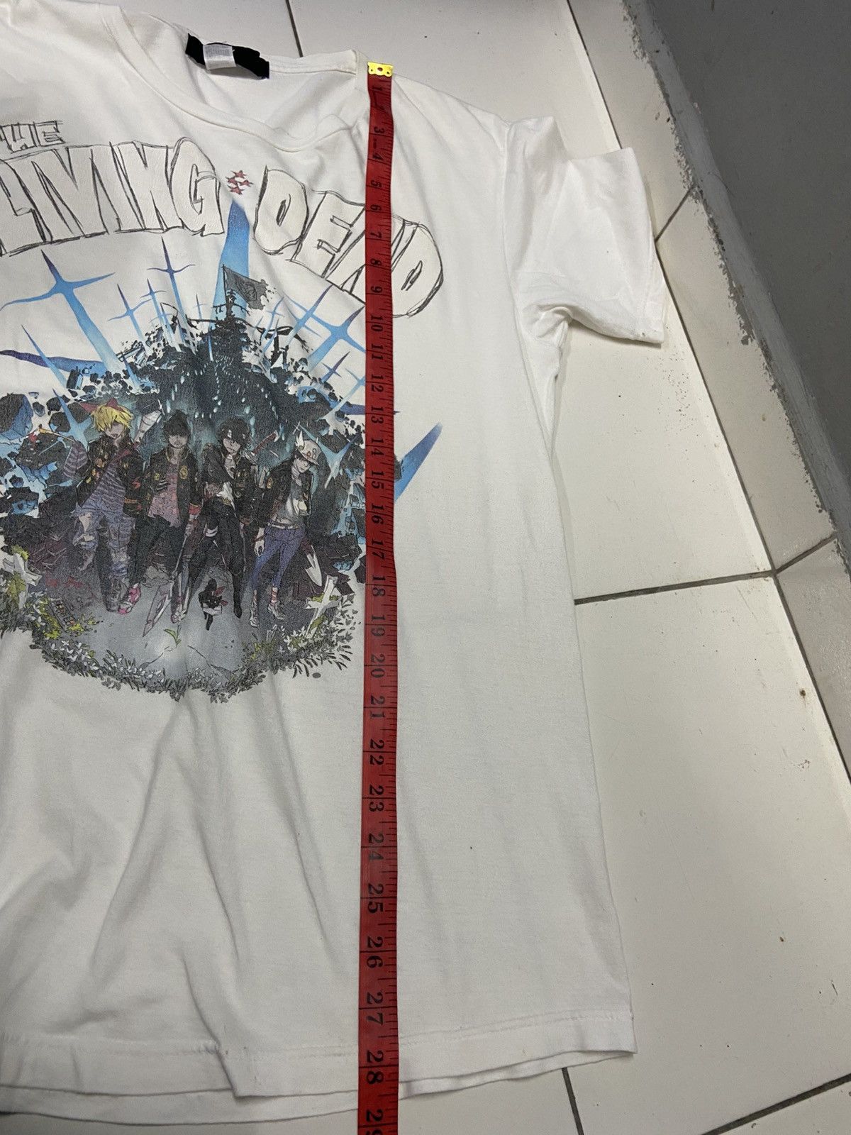 Japanese Brand BUMP OF CHICKEN LIVING DEAD TEE SHIRT Size US L / EU 52-54 / 3 - 12 Thumbnail