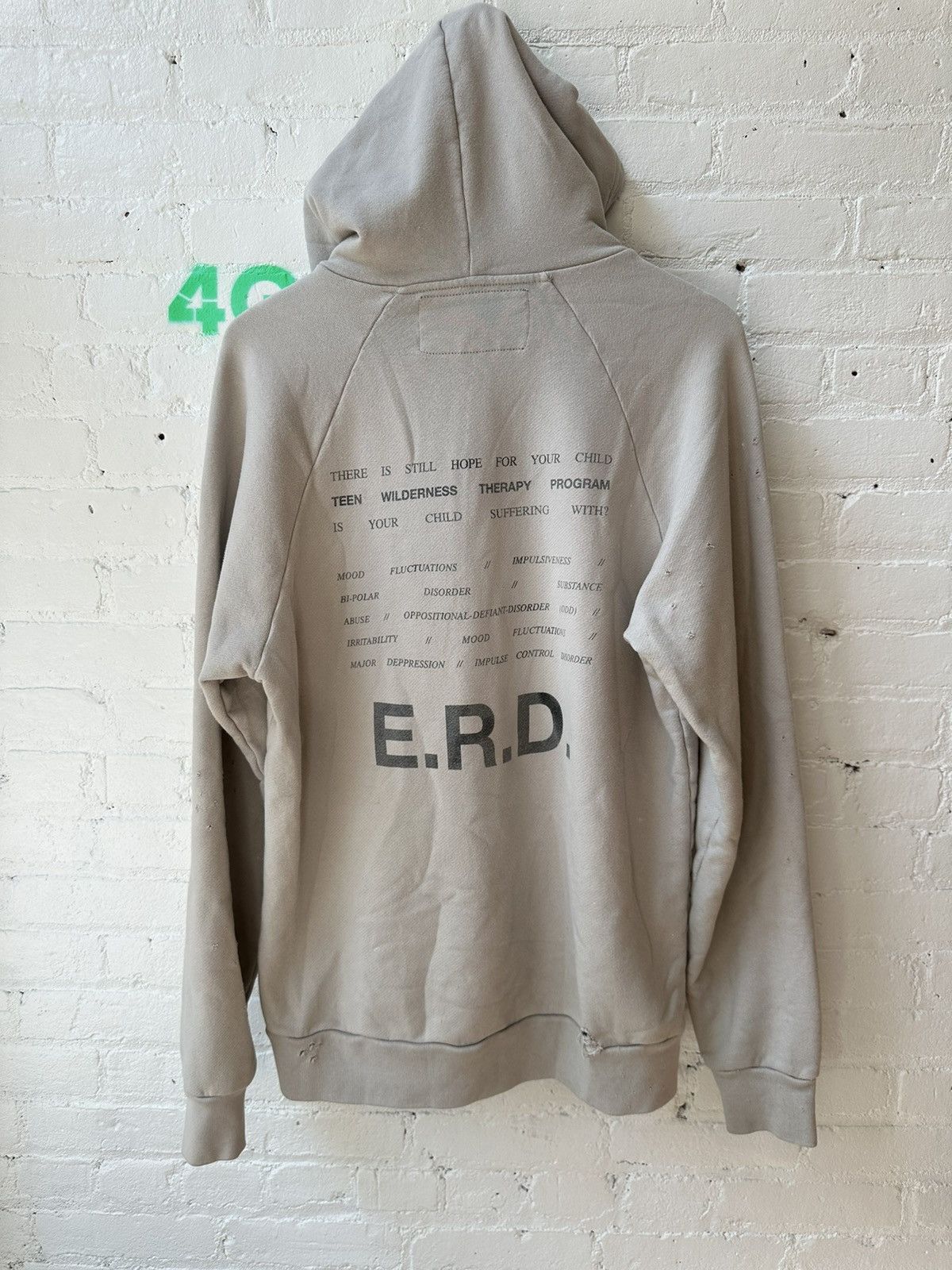 Enfants Riches Deprimes ENFANTS RICHES DEPRIMES TEEN WILDERNESS HOODIE Size US S / EU 44-46 / 1 - 3 Thumbnail