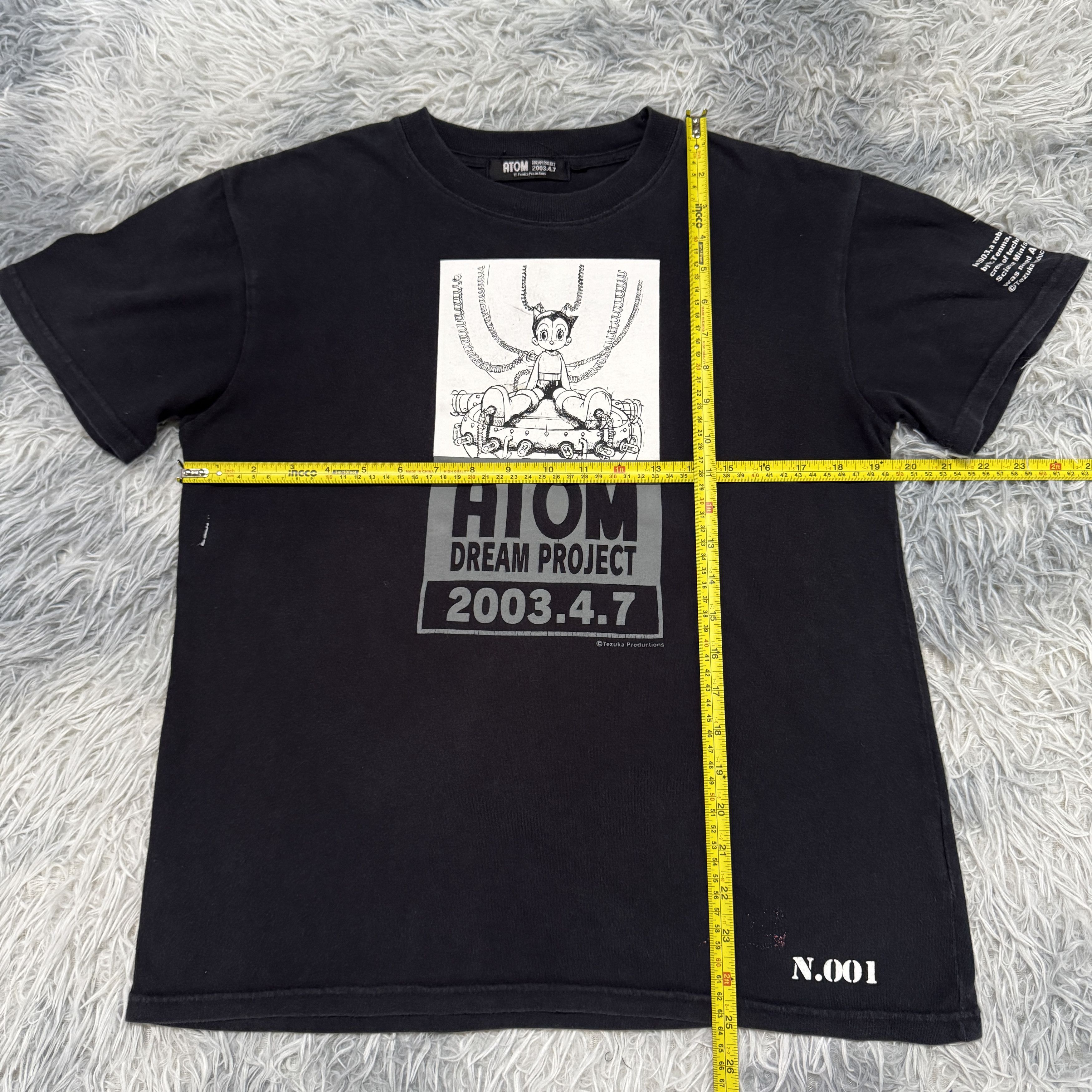 Vintage Vintage 00s Astro Boy Atomic Atom Japanese Anime Tshirt Size US M / EU 48-50 / 2 - 9 Thumbnail