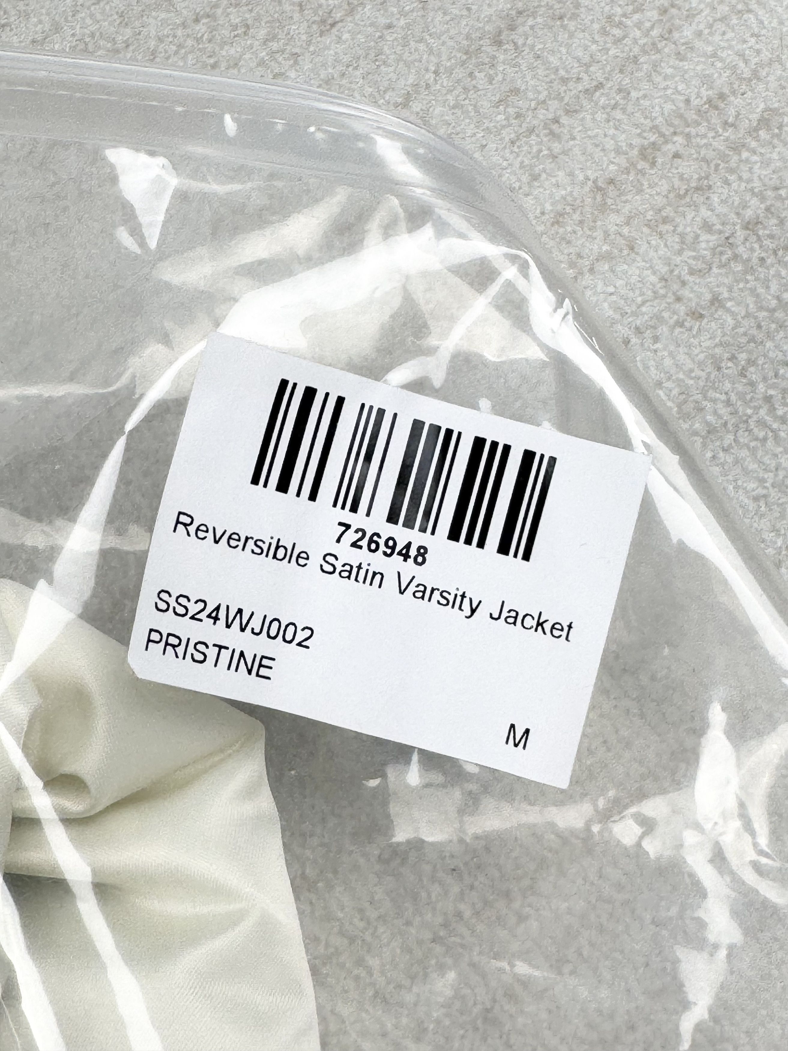 Aime Leon Dore UNWORN* ALD Reversible Satin Varsity Jacket Cream/Green Size US M / EU 48-50 / 2 - 13 Thumbnail