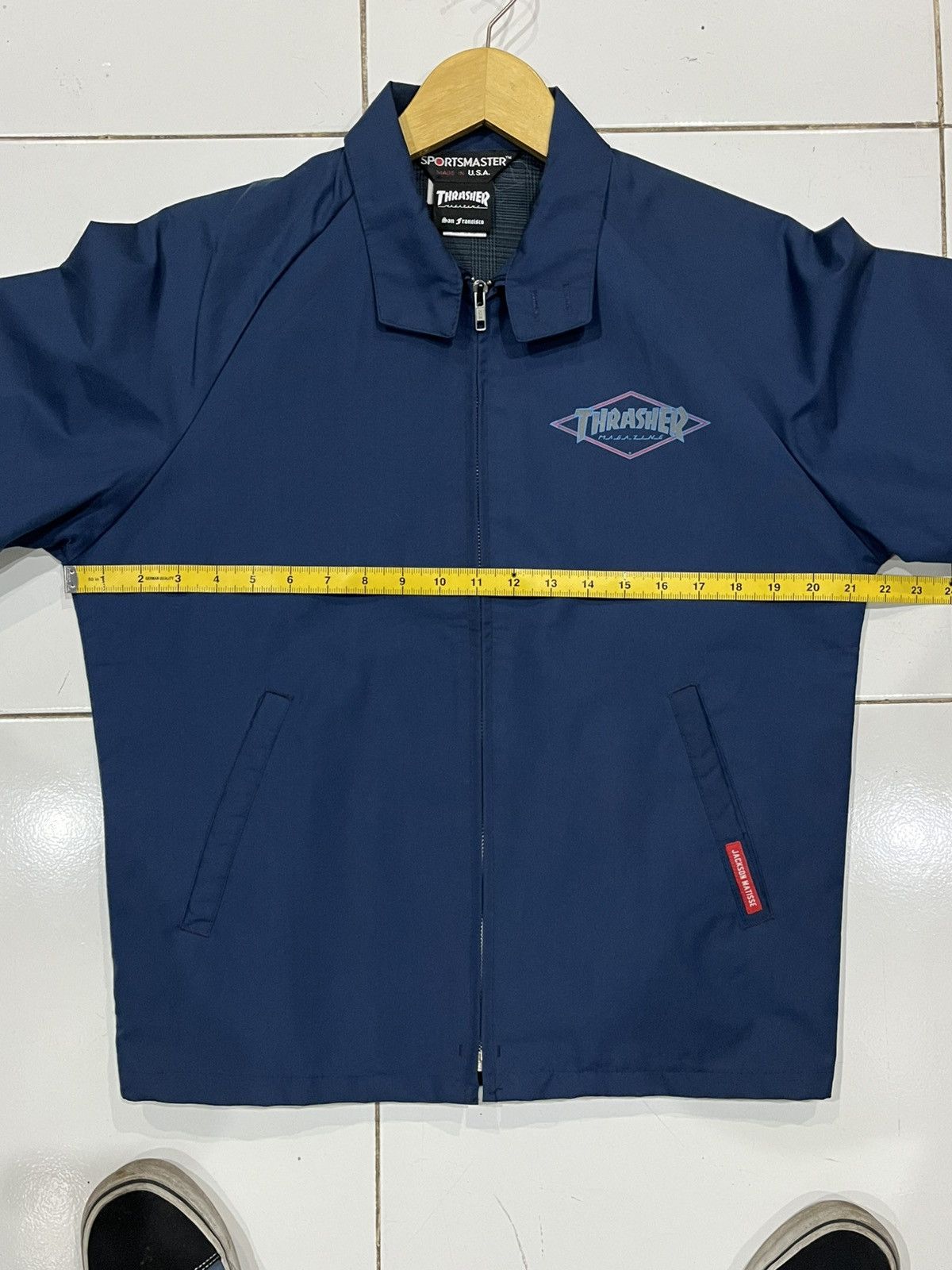 Thrasher × Vintage Vintage Thrasher Magazine Jackson Mattise Big Logo Jacket Size US S / EU 44-46 / 1 - 13 Thumbnail