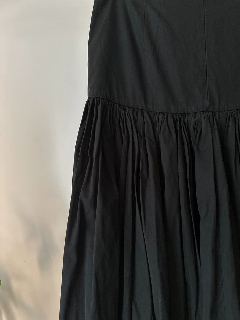 Dries Van Noten Dries Van Noten Black pleated skirt Size 33" - 3 Thumbnail
