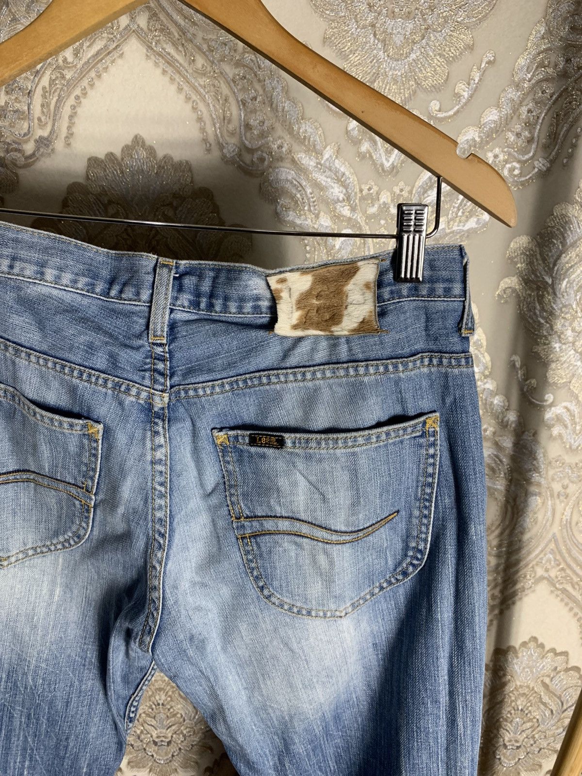 Lee VINTAGE LEE PREMIUM QUALITY DENIM BAGGY JEANS RETRO Y2K 90s Size US 32 / EU 48 - 8 Thumbnail