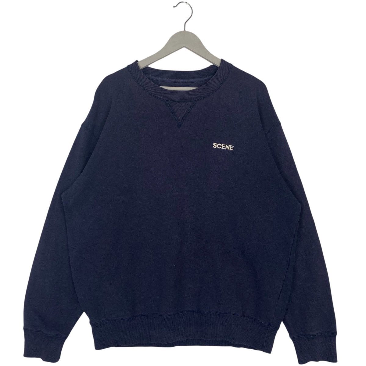 Other Vintage Scene Japan Sweatshirt Crewneck Navy Blue Back Hit Size US L / EU 52-54 / 3 - 1 Thumbnail
