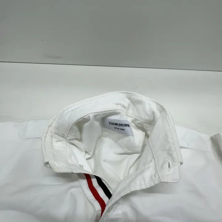 Thom Browne Thom Browne Classic Long Sleeve Oxford Shirt -2507 Size US M / EU 48-50 / 2 - 1 Thumbnail