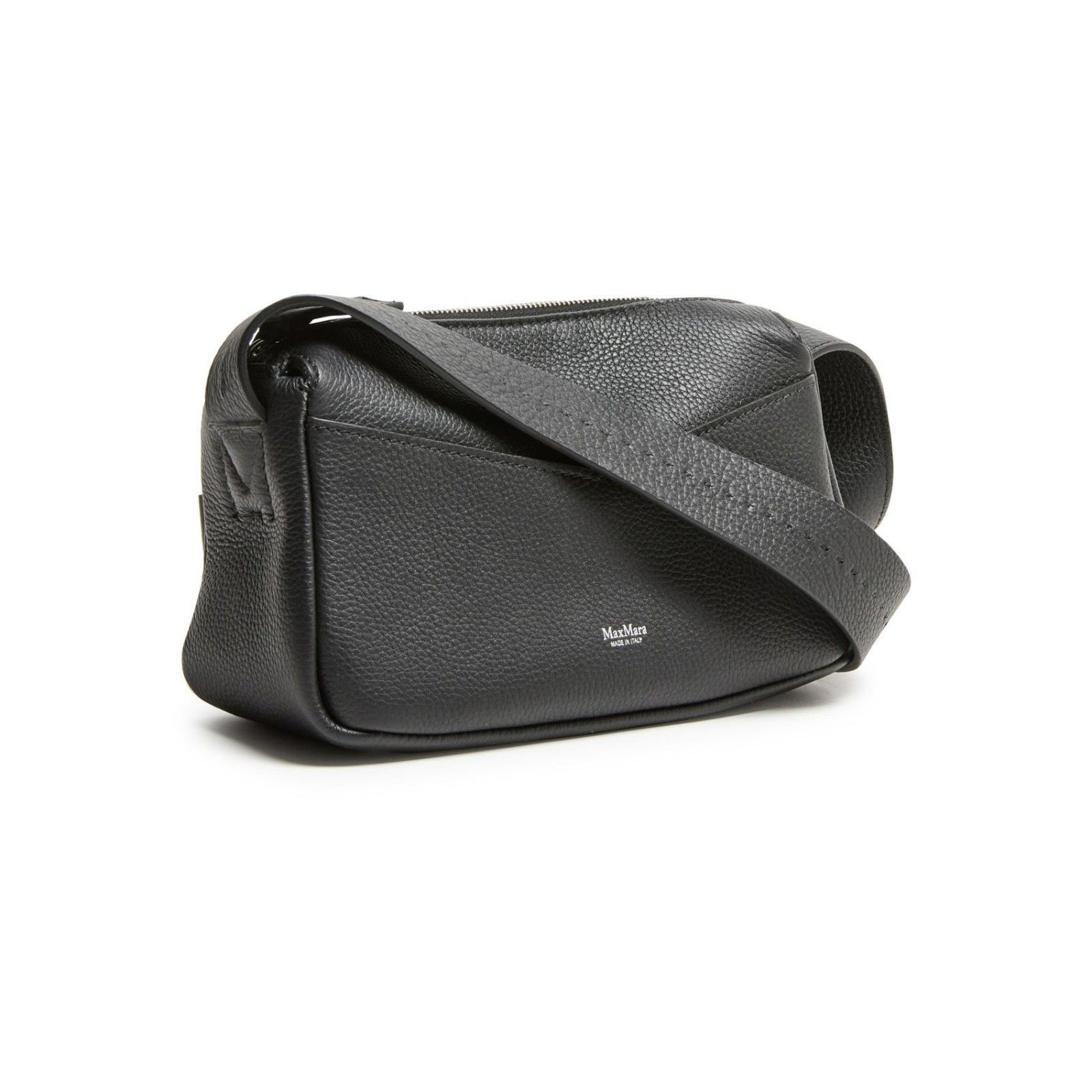 Max Mara MAX MARA Black Kipper leather shoulder bag New And Authentic Size ONE SIZE - 2 Thumbnail