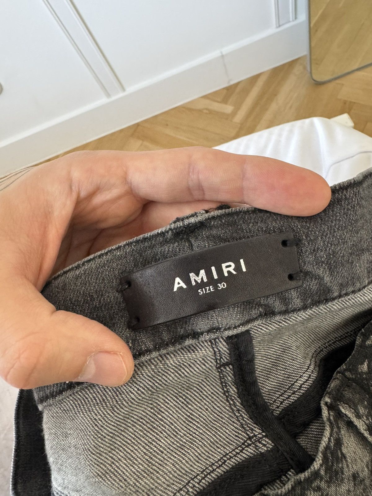 Amiri Amiri Mx1 Skinny Jeans Snake Skin Denim Pant Distressed Rare Size US 30 / EU 46 - 5 Thumbnail