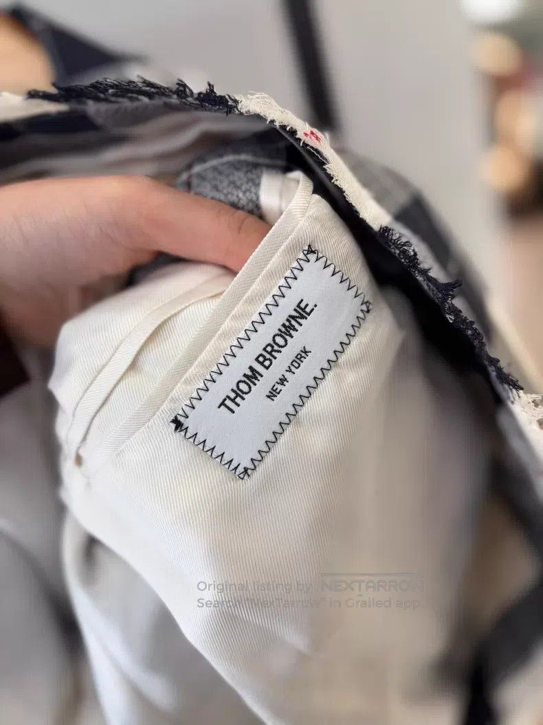 Thom Browne Thom Browne Plaid Wool Jacket Size XS / US 0-2 / IT 36-38 - 3 Thumbnail