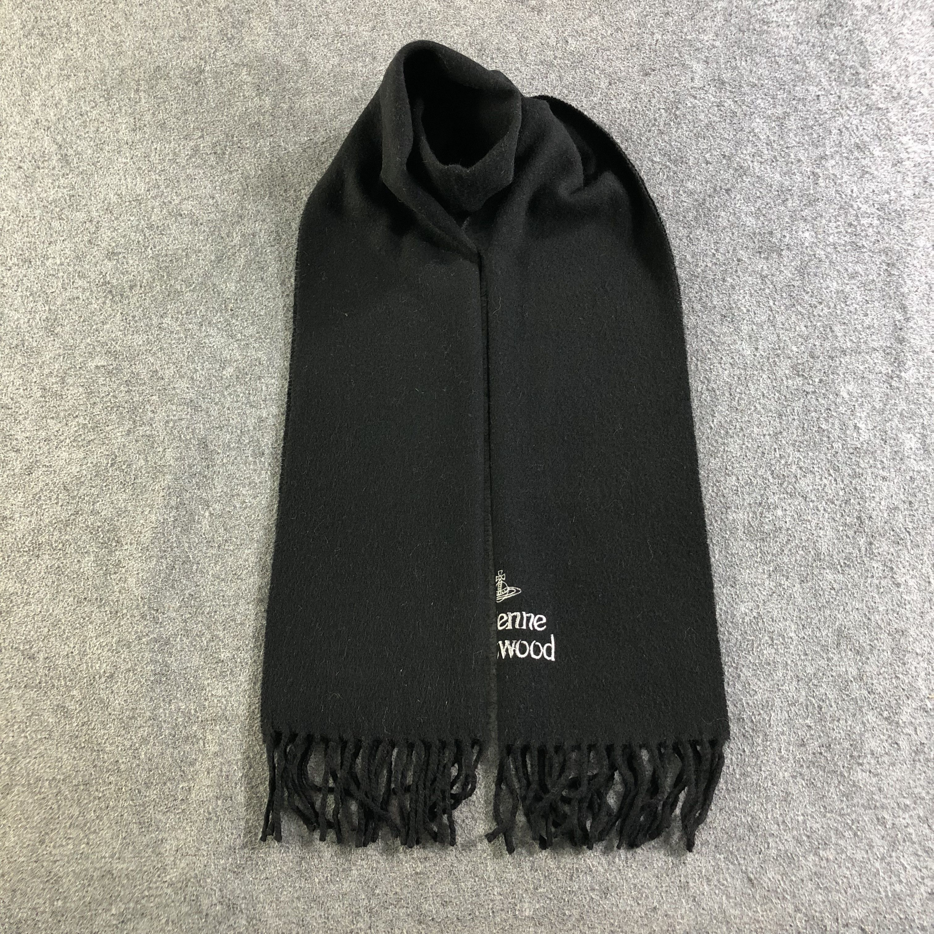 Vivienne Westwood Vivienne Westwood Wool Scarf Muffler Neckwear V2592 Size ONE SIZE - 1 Thumbnail