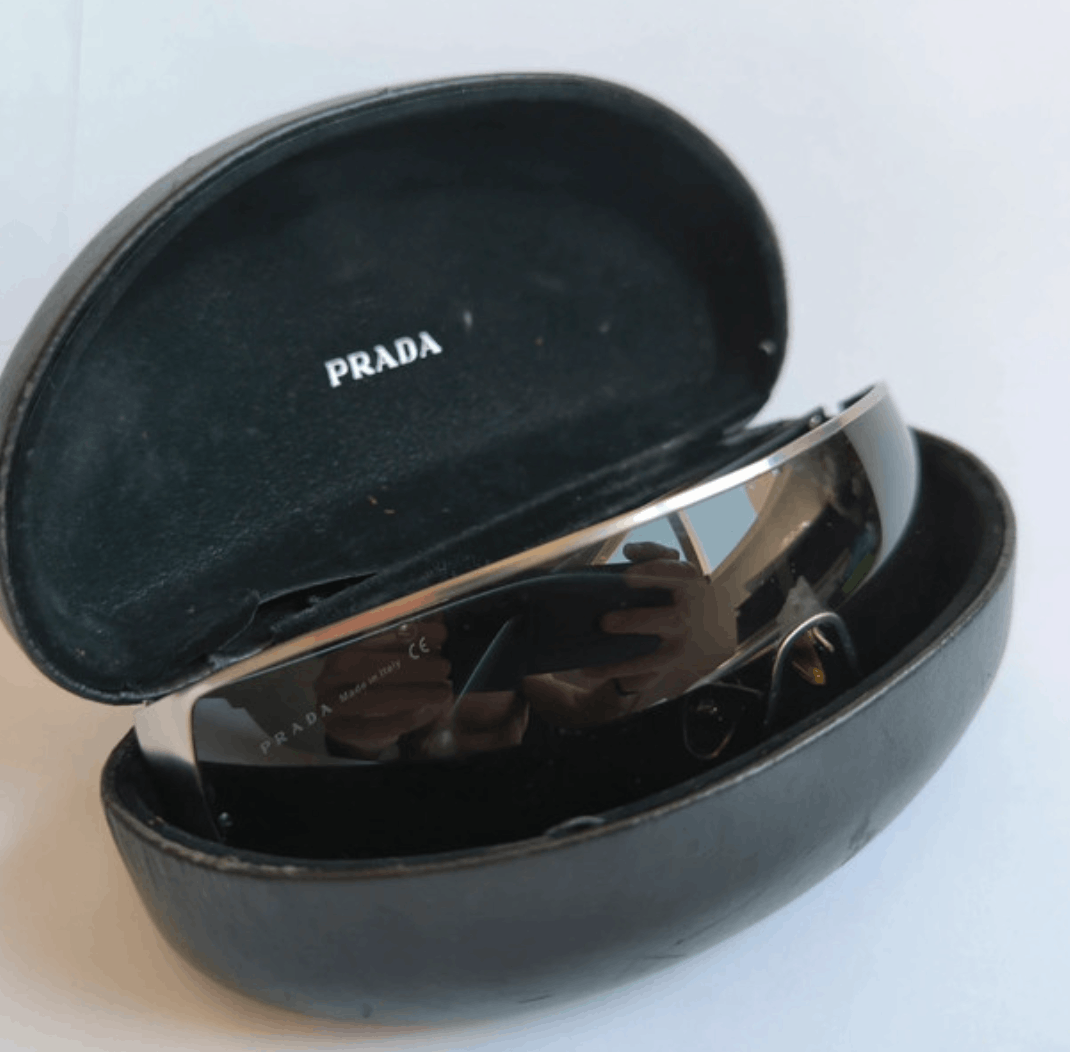 Prada PRADA Sunglasses Wrap Star Rimless Luna Rossa Vintage Size ONE SIZE - 2 Thumbnail