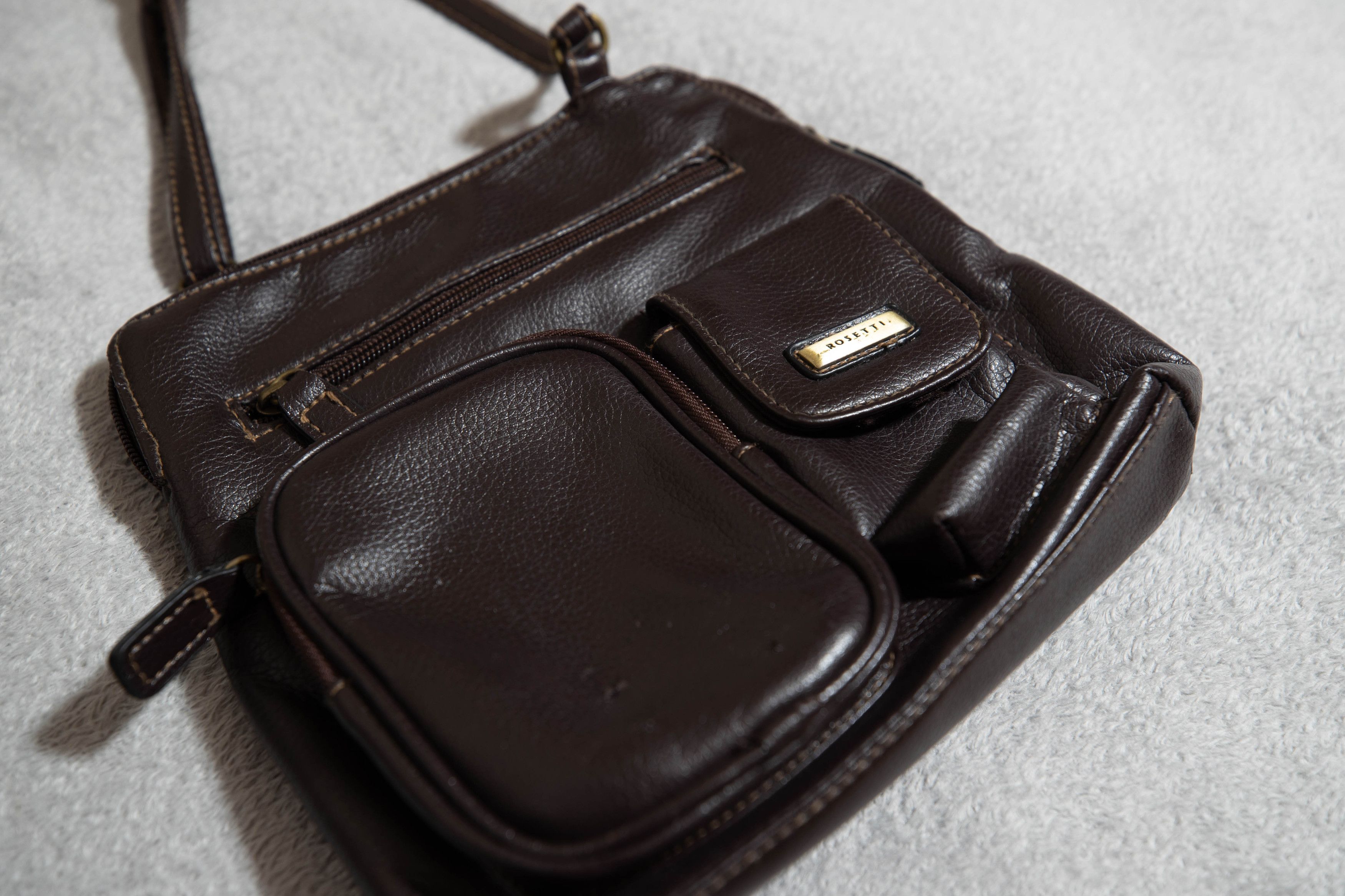 Other Rosetti Brown Leather Unisex Purse Size ONE SIZE - 5 Thumbnail