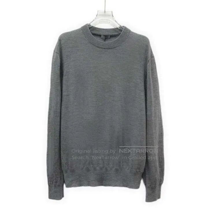 Dior Dior CD Logo Cashmere Crewneck Sweater. Size US L / EU 52-54 / 3 - 1 Thumbnail