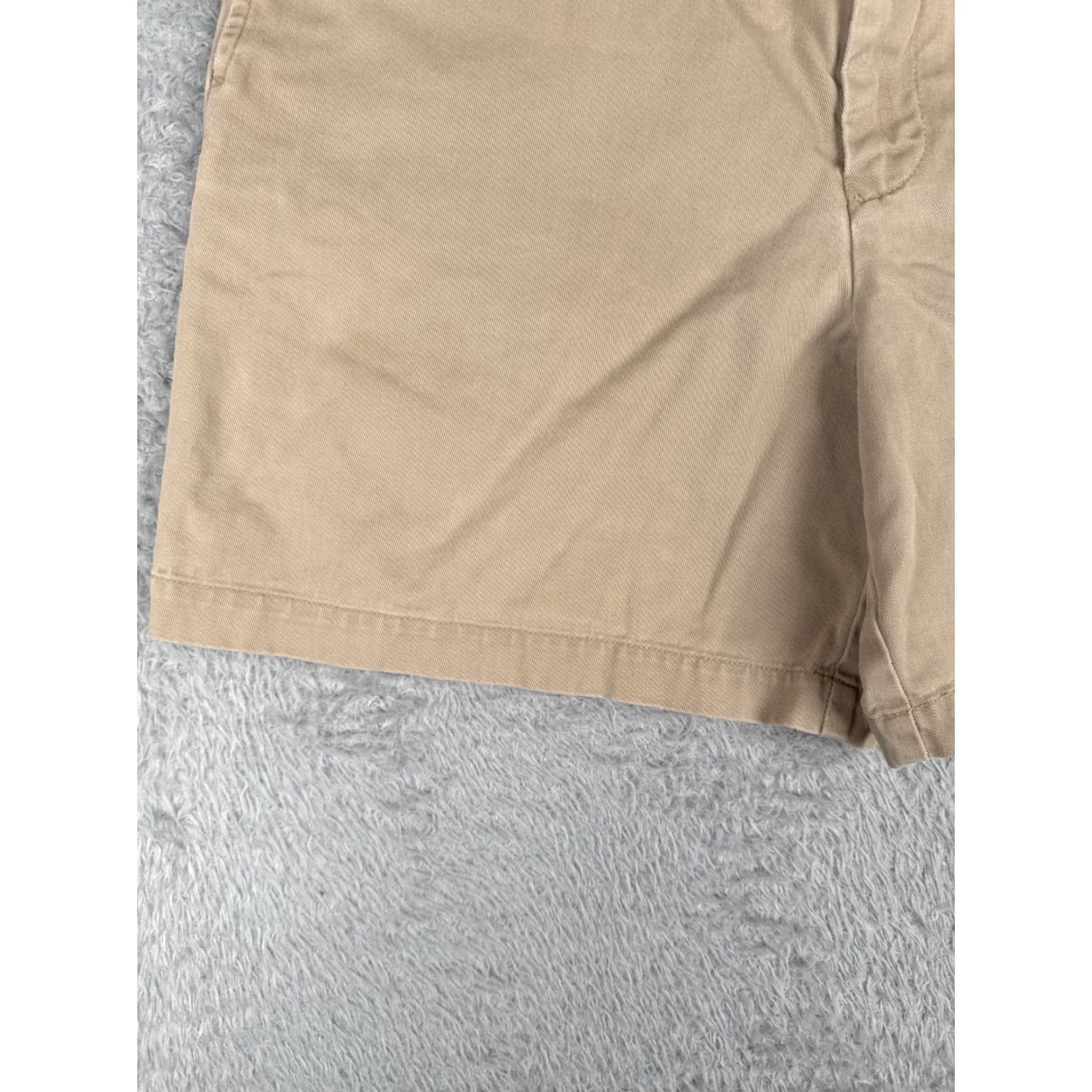 Polo Ralph Lauren Ralph Lauren Sport Shorts Women 12 Beige Chino Cotton Twill Knit Hike Camp 30x6 Size 34" / US 12 / IT 48 - 3 Thumbnail