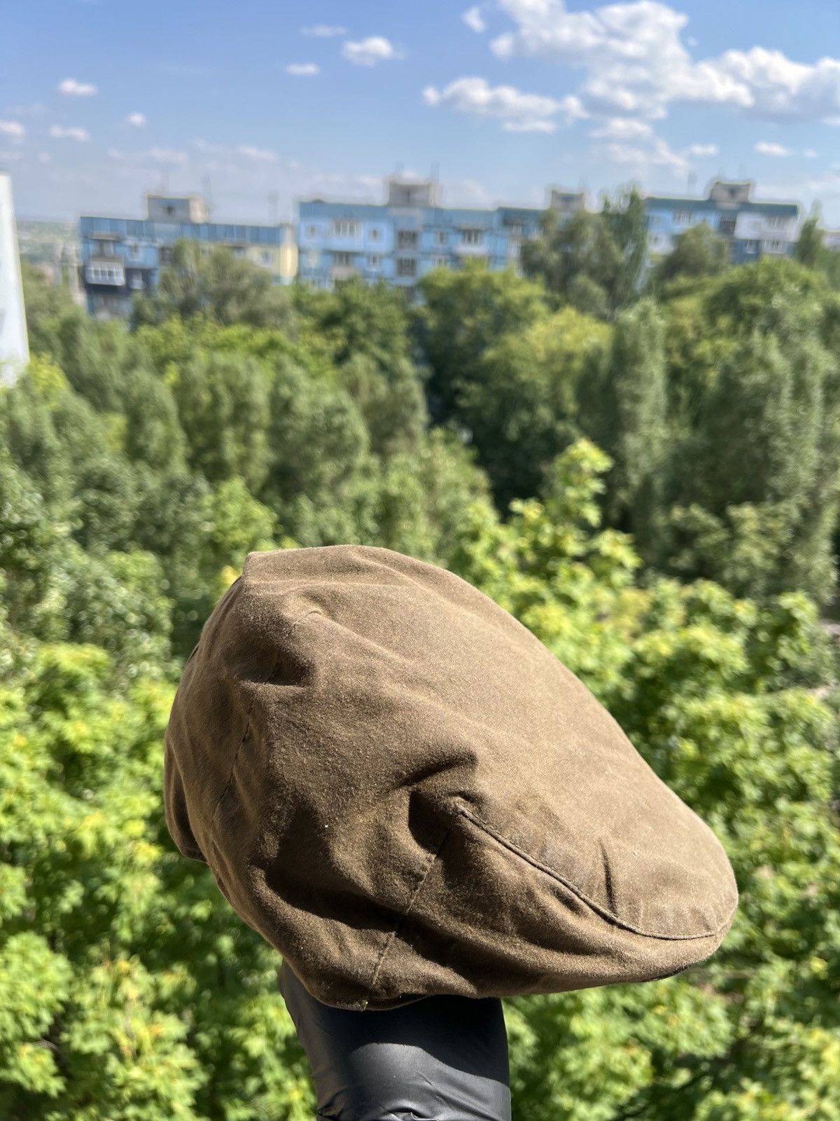 Barbour Vintage Barbour Waxed Newsboy Cap Hats Size ONE SIZE - 3 Thumbnail
