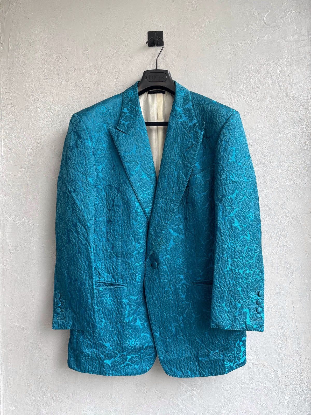 Tom Ford Tom Ford Floral Brocade Windsor Blazer Size US L / EU 52-54 / 3 - 1 Thumbnail