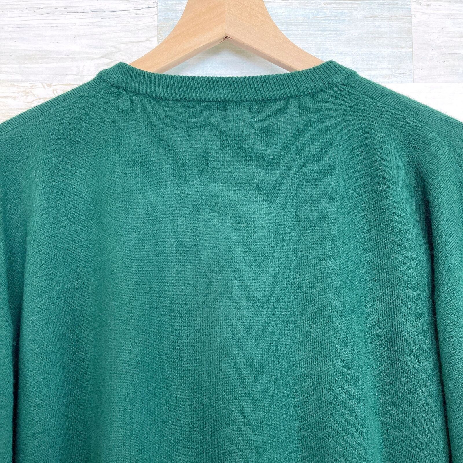 Polo Ralph Lauren POLO Ralph Lauren Cashmere Sweater Green Golf VTG Mens XL Size US XL / EU 56 / 4 - 5 Thumbnail