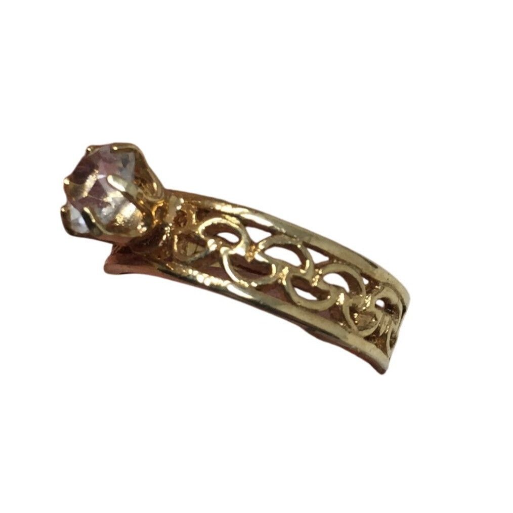 Other Women's Beautiful Gold Tone Ring (Size 7.5) Size ONE SIZE - 4 Thumbnail
