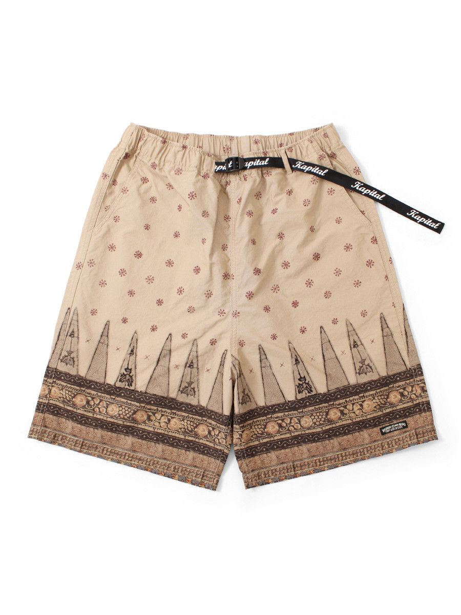 Kapital Kapital Comawether Sarasa-Print Easy Shorts Size US 34 / EU 50 - 2 Thumbnail