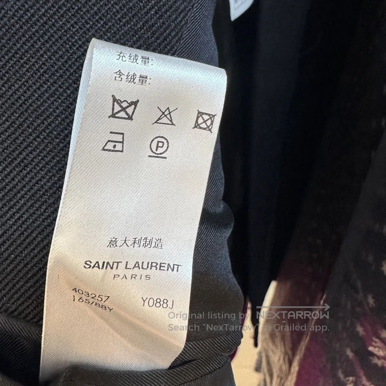 Saint Laurent Paris Saint Laurent Single. Size M / US 6-8 / IT 42-44 - 5 Thumbnail
