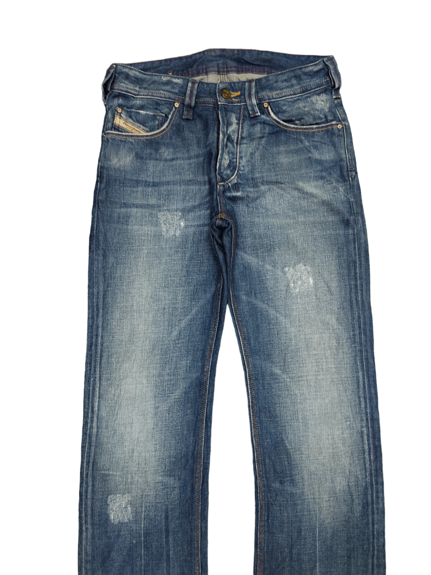 Diesel Vintage Diesel Distress Faded Clawmark Denim Jeans Size US 29 - 10 Thumbnail