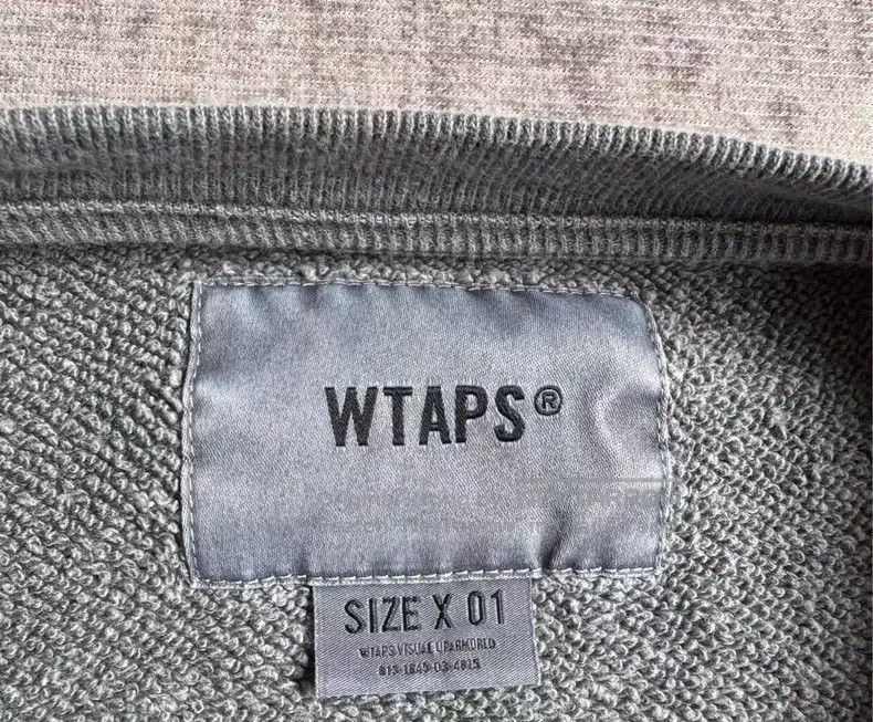 Wtaps Wtaps Embroidered Washed Round Collar Hoodie Size US S / EU 44-46 / 1 - 6 Thumbnail
