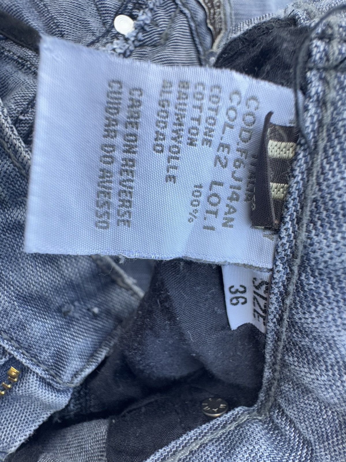 Armani × Emporio Armani × Vintage Vintage armani Emporio Jnrio Jeans size 36 Size US 36 / EU 52 - 15 Thumbnail