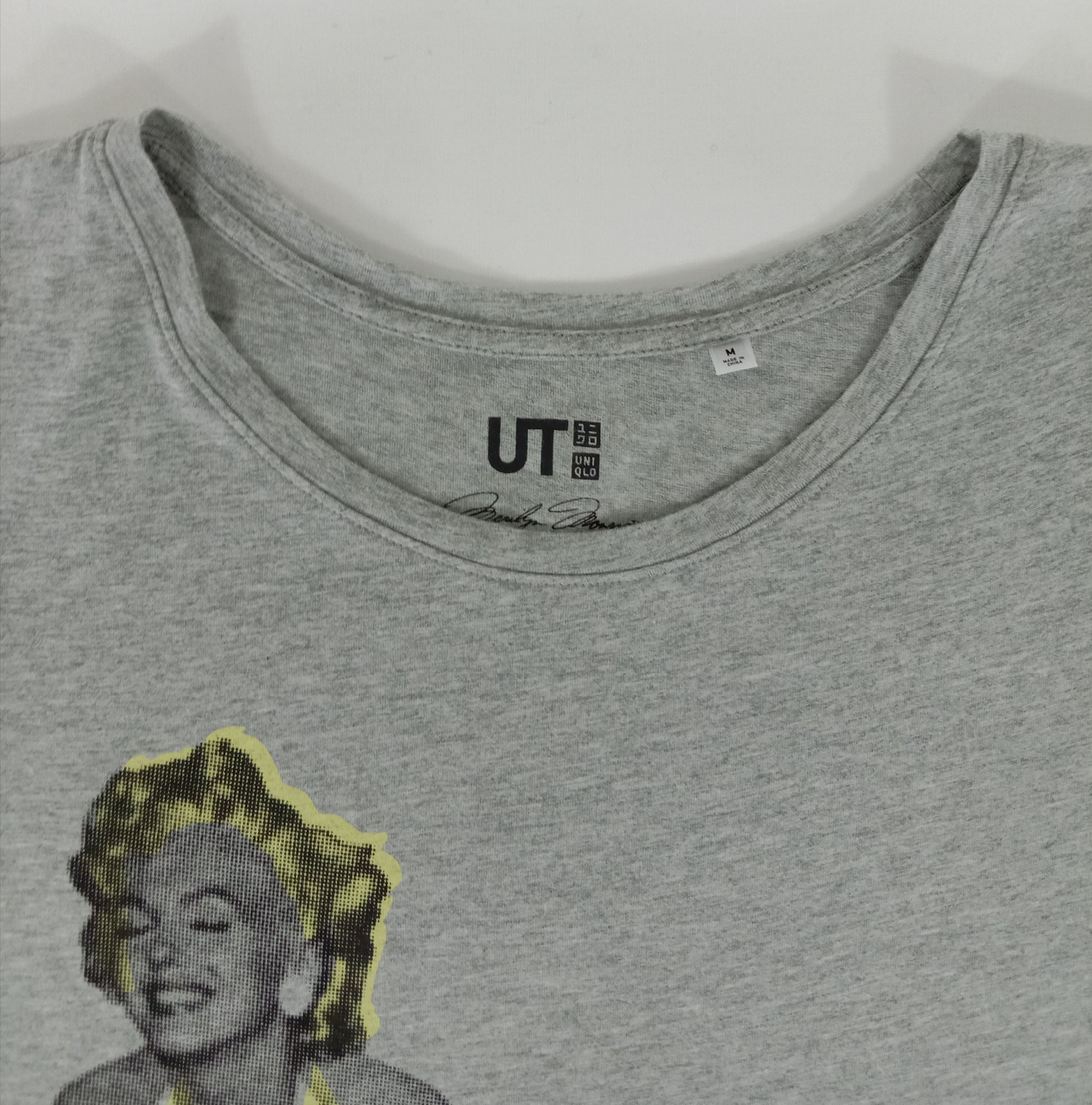 Uniqlo Marilyn Monroe x Uniqlo Over Printed T Shirt Size US M / EU 48-50 / 2 - 3 Thumbnail