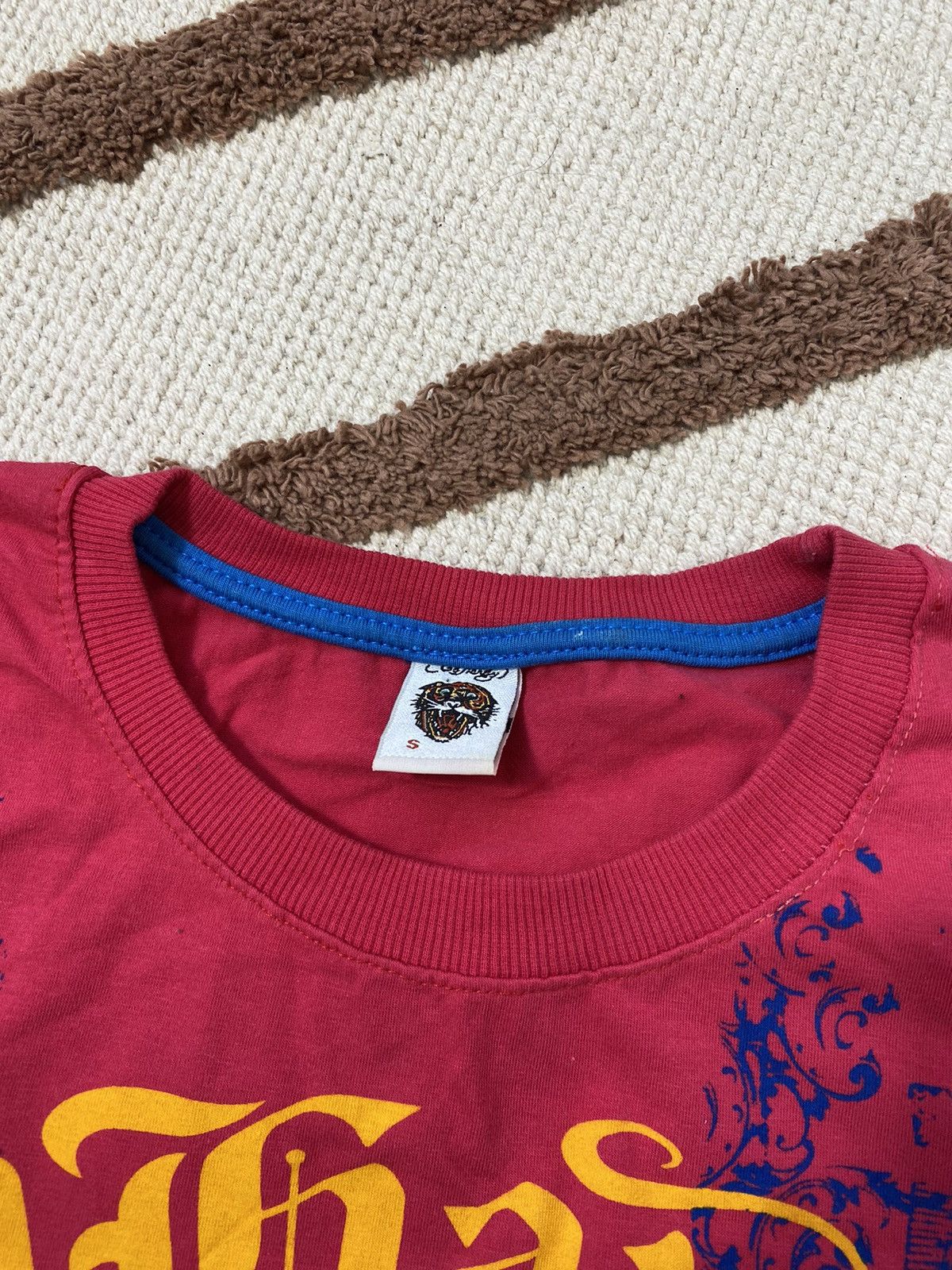 Ed Hardy VINTAGE ED HARDY BY CHRISTIAN AUDIGIER TEE Size S / US 4 / IT 40 - 3 Thumbnail