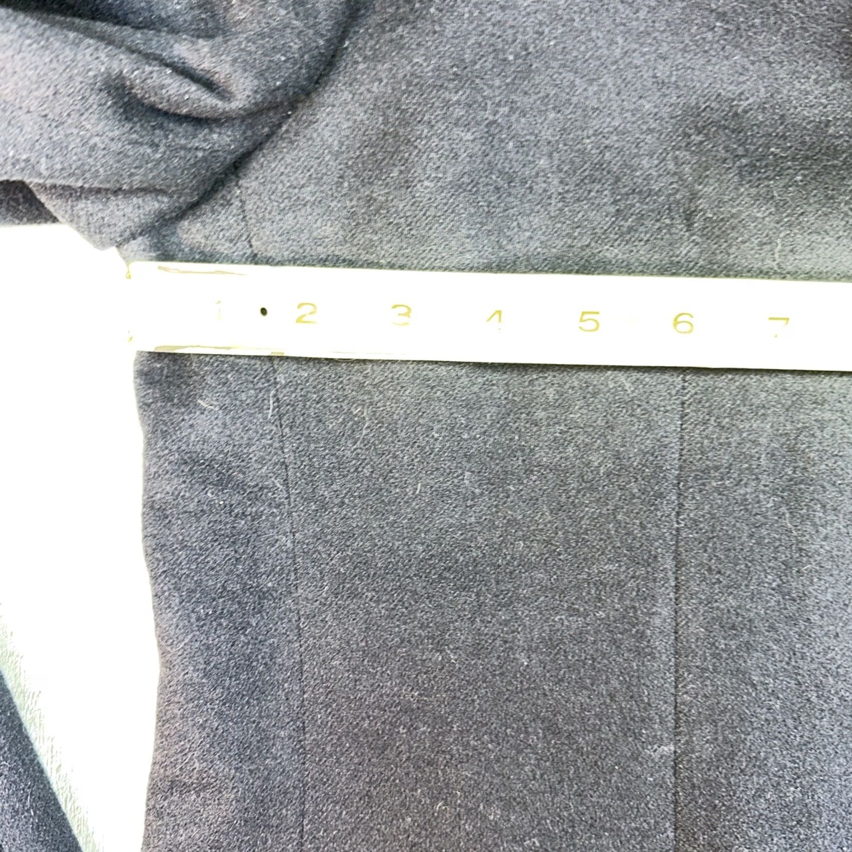 Bill Blass Bill Blass Blazer Jacket Mens 42R Black Cashmere 3 Button Ventless Size 42R - 6 Thumbnail