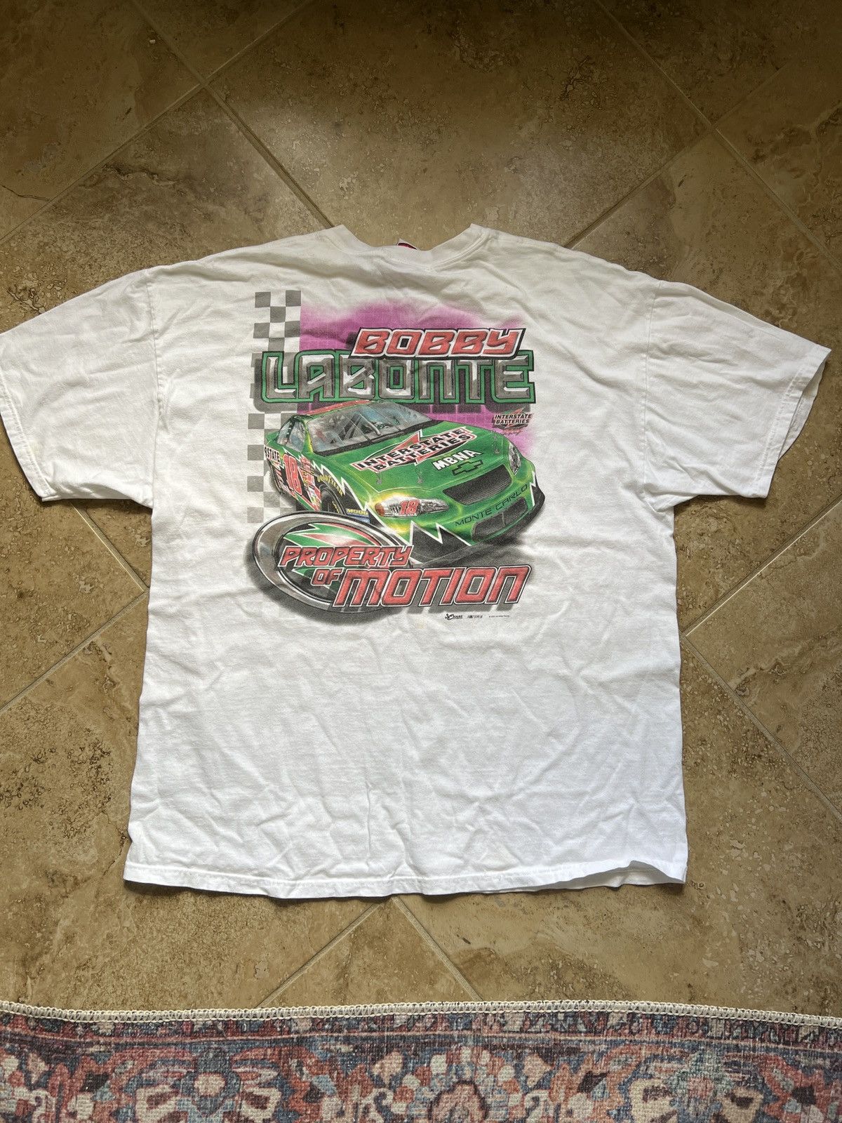 NASCAR × Vintage Vintage NASCAR Bobby Labonte tee Size US XL / EU 56 / 4 - 2 Thumbnail
