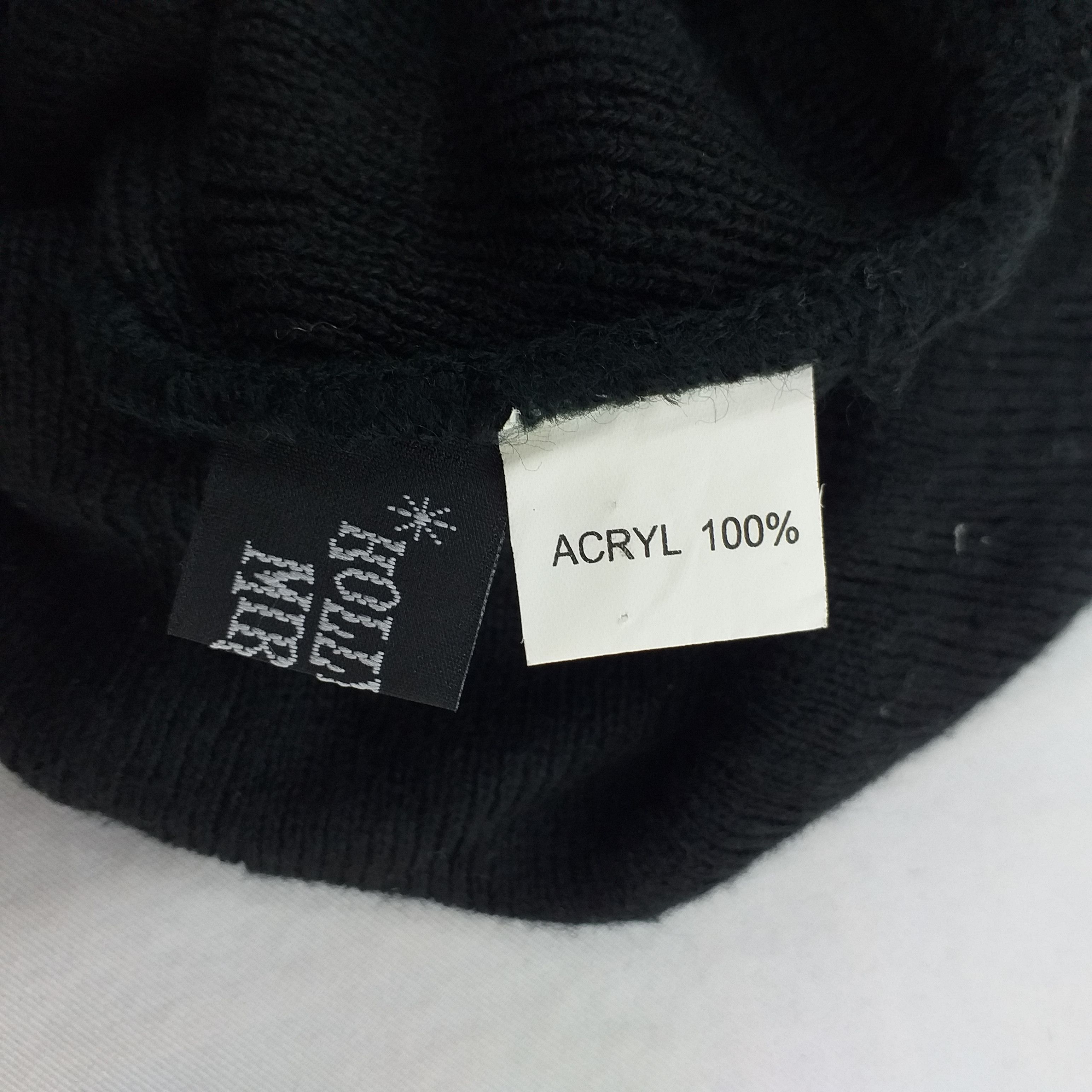 Japanese Brand Halloween Mirror Skulls Design Snow Cap Hat Beanie -BN069 Size ONE SIZE - 3 Thumbnail