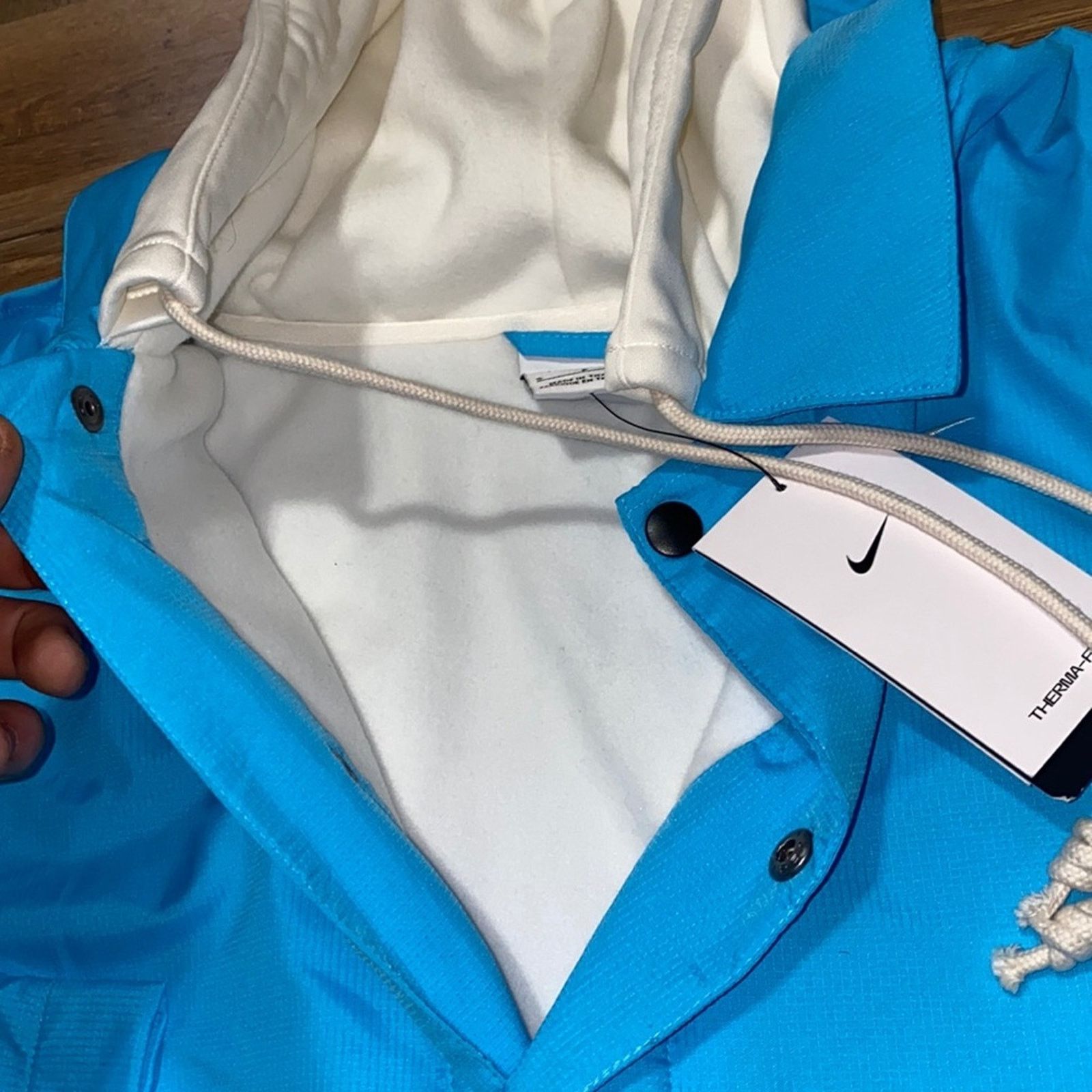 Nike 2021 Nike standard issue solo swoosh button up jacket Size US S / EU 44-46 / 1 - 7 Thumbnail