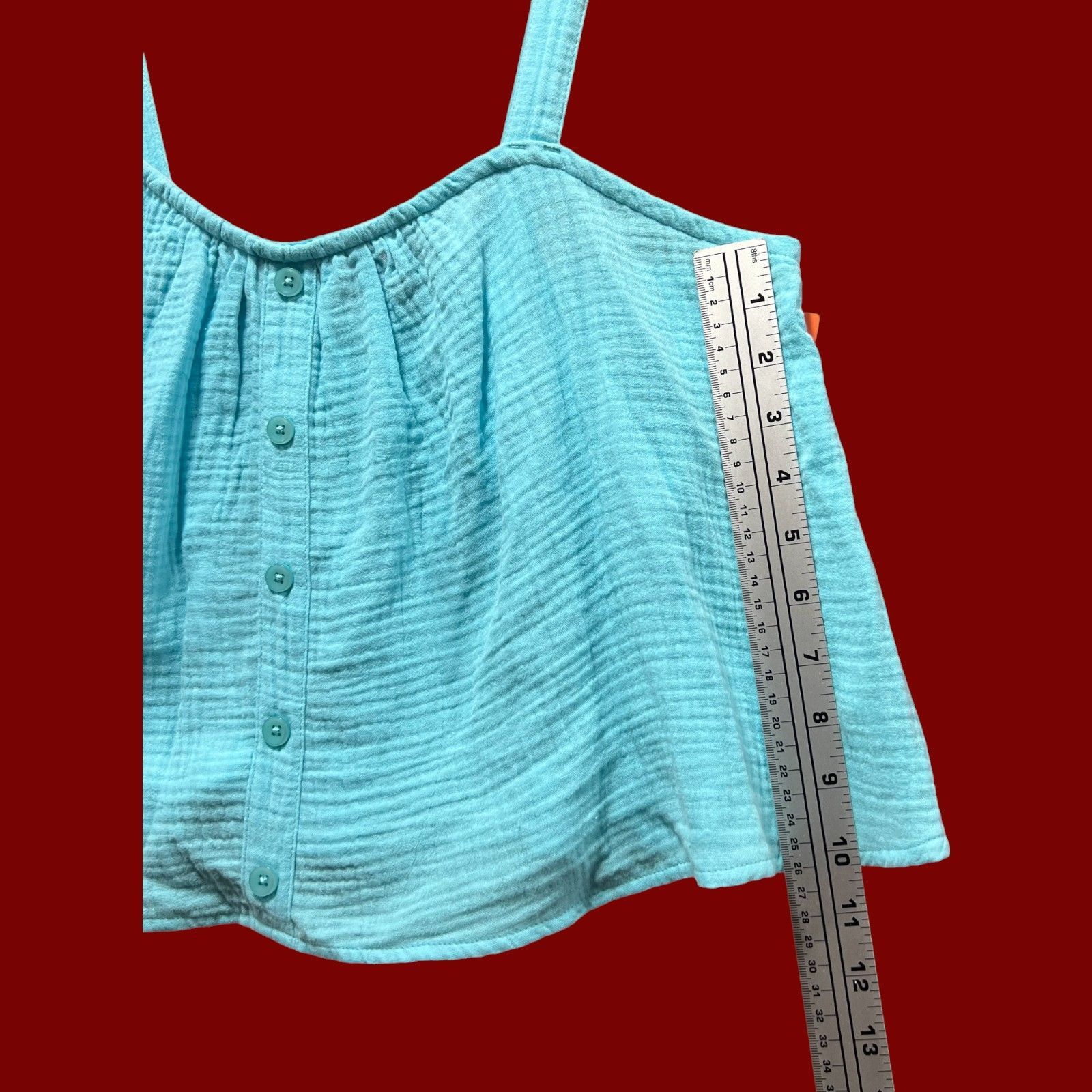 Other Colsie - Women's Tiny Tank Top - Light Blue - Small Size S / US 4 / IT 40 - 6 Thumbnail