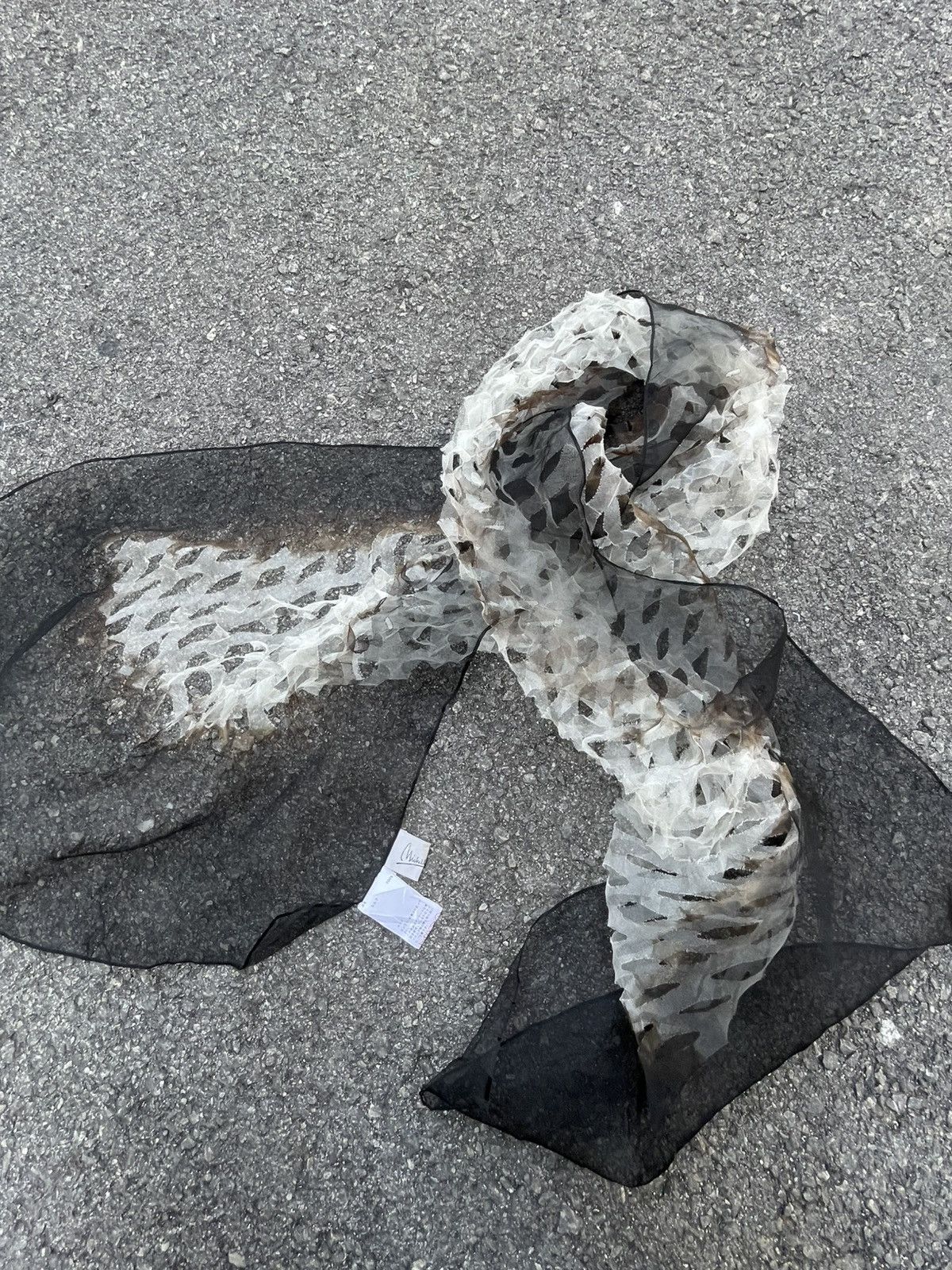 14th Addiction Michelle Modello | Snakeskin Scarf Size ONE SIZE - 2 Thumbnail