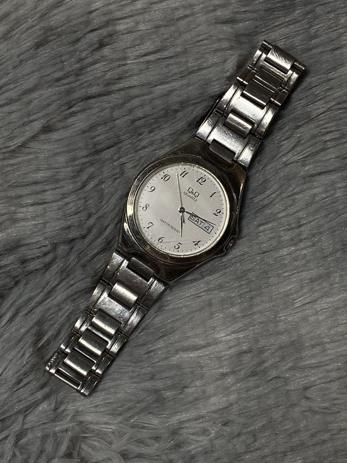 Japanese Brand × Jewelry × Vintage Classic Stainless Steel Watch Q&Q - Japanese Brand Size ONE SIZE - 4 Thumbnail