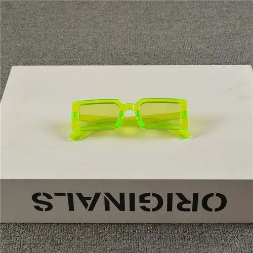 Electric Visual Hip-hop Street ins style custom avant-garde sunglasses Size ONE SIZE - 3 Thumbnail