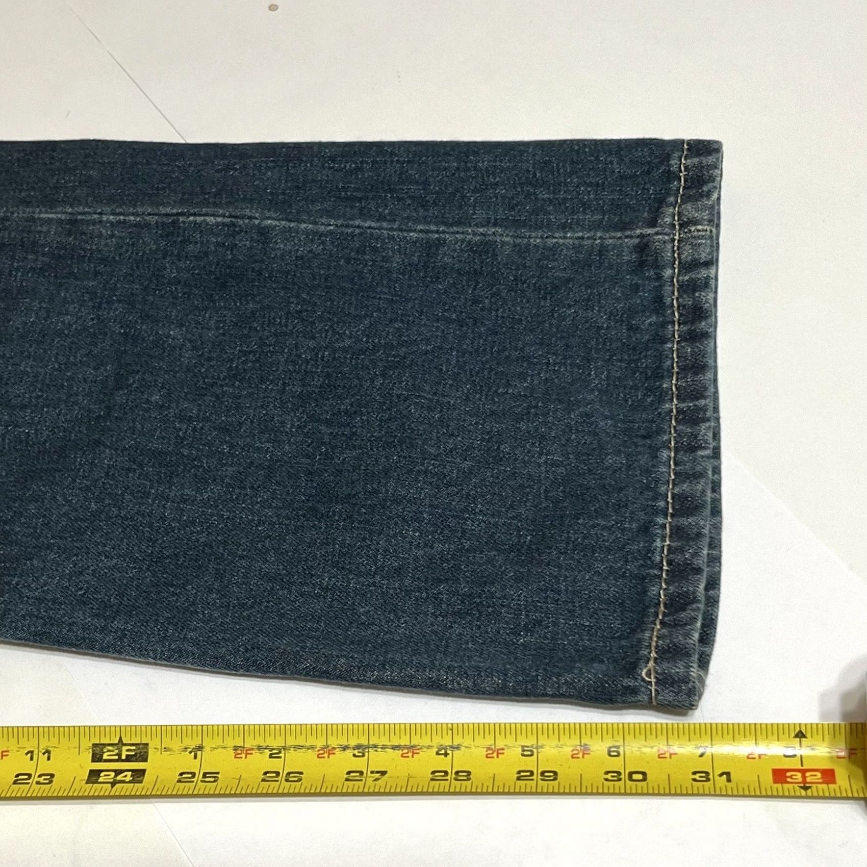 Levi's Levi's 527 Jeans Blue Boot Denim Western Tag 32x30 Measure 34x31 Regular 34 Inseam 31 Blue Cowboy Western Mens Jeans Size US 34 / EU 50 - 5 Thumbnail