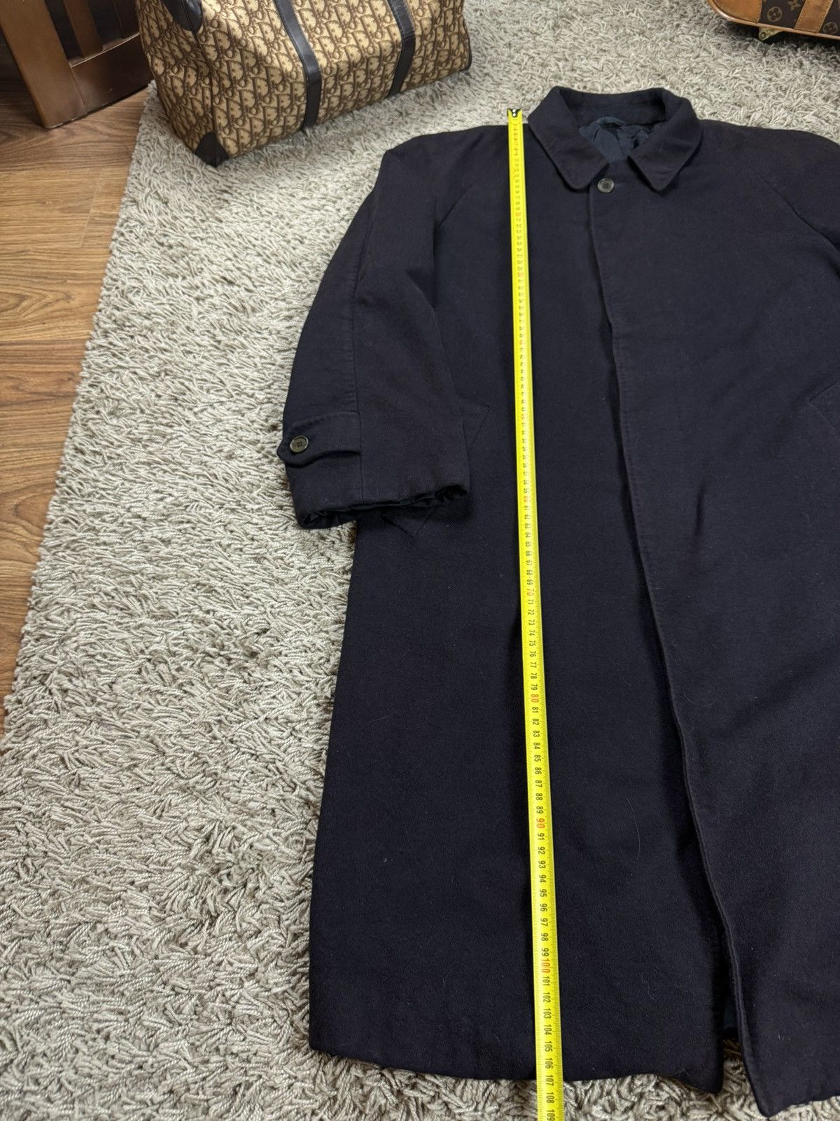 Vintage × Yves Saint Laurent Vintage cashmere coat Yves Saint Laurent 90s original item Size US XL / EU 56 / 4 - 4 Thumbnail