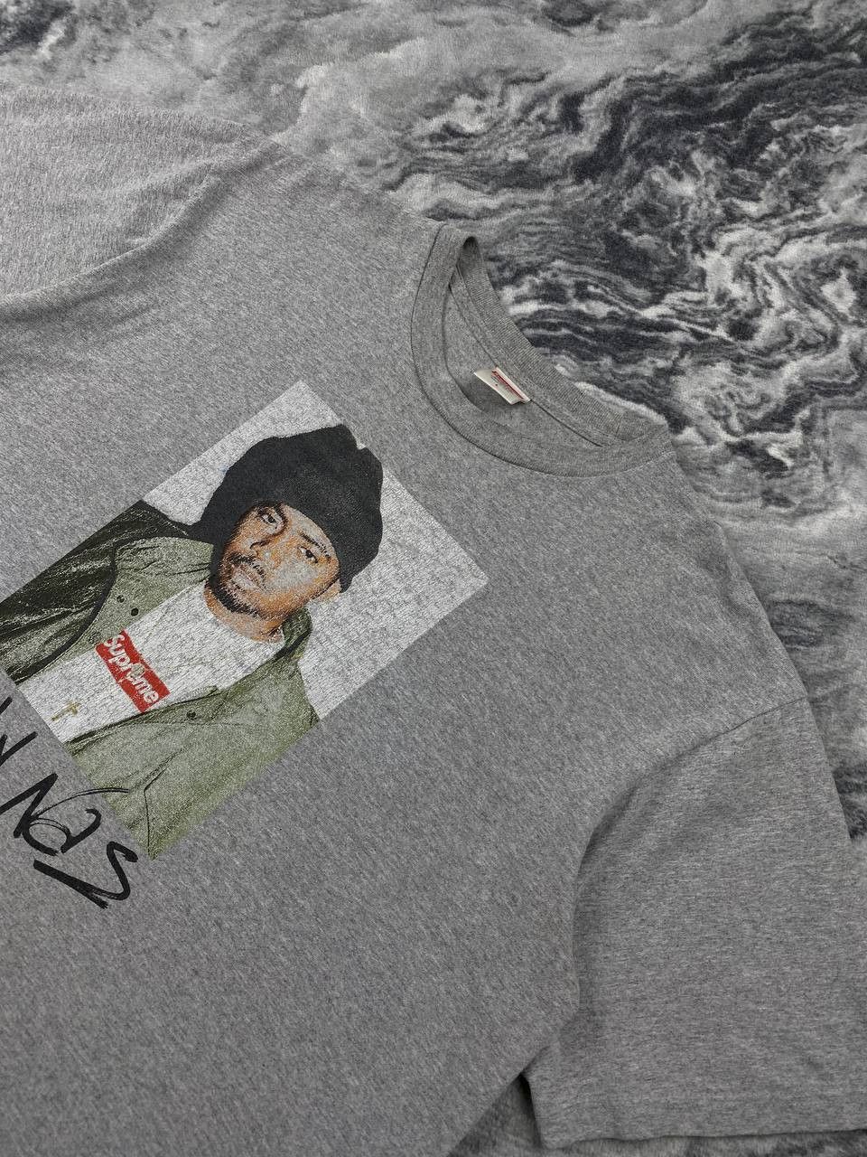 Supreme Supreme Nas Big Logo T Shirt Men Size L Gray Size US L / EU 52-54 / 3 - 3 Thumbnail
