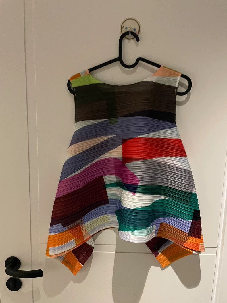 Issey Miyake Issey Miyake size:3 Red, black, green and blue patchwork d Size XS / US 0-2 / IT 36-38 - 4 Thumbnail