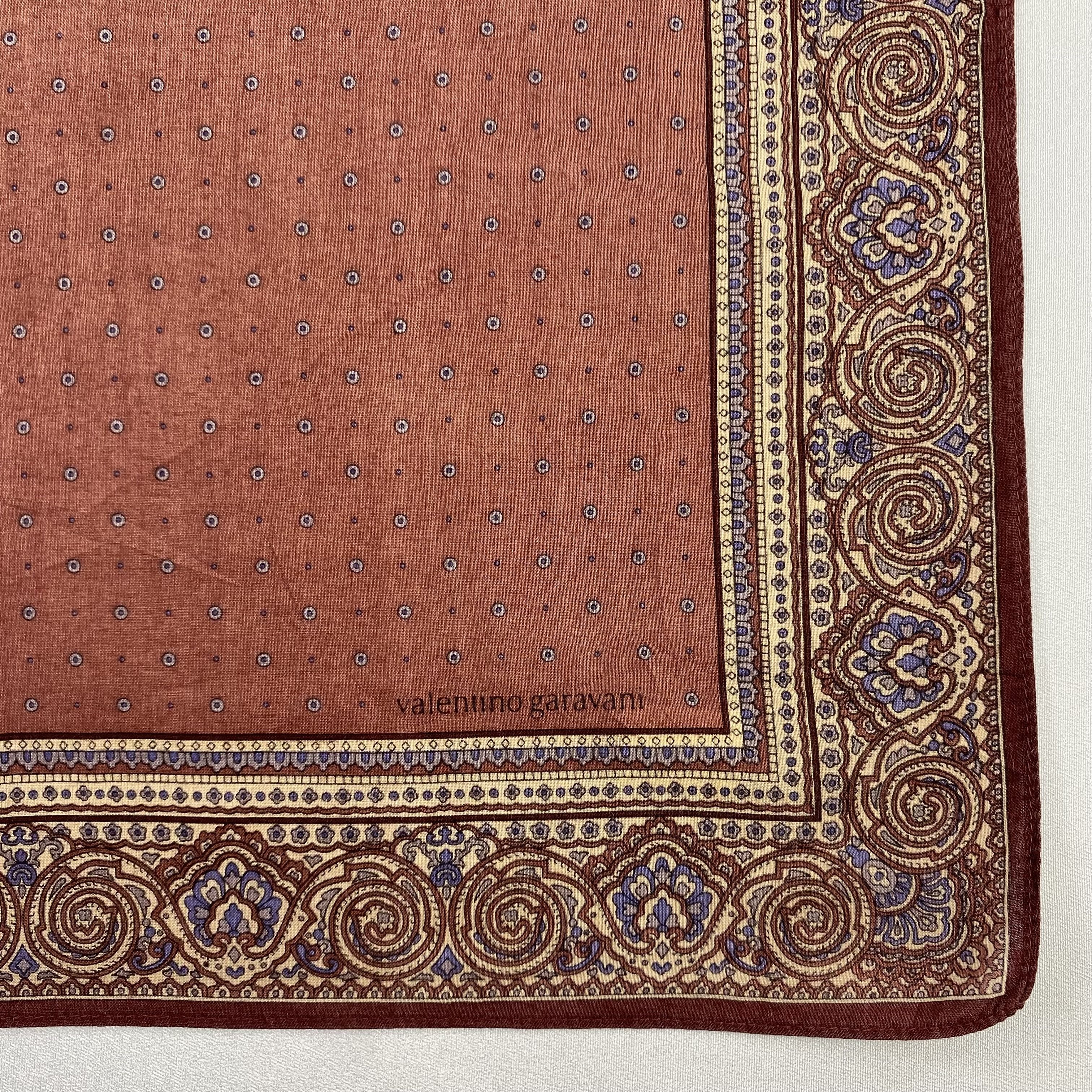 Valentino × Vintage Valentino Garavani Bandana/ Handkerchief / Neckerchief-P1826 Size ONE SIZE - 2 Thumbnail