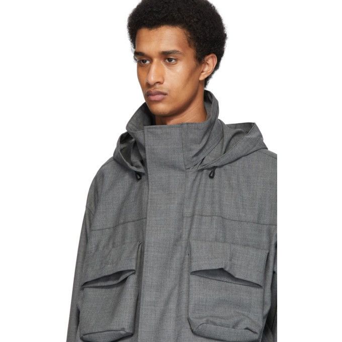 N.Hoolywood Metal Nylon Cropped Bomber Jacket Olive Size US L / EU 52-54 / 3 - 15 Thumbnail