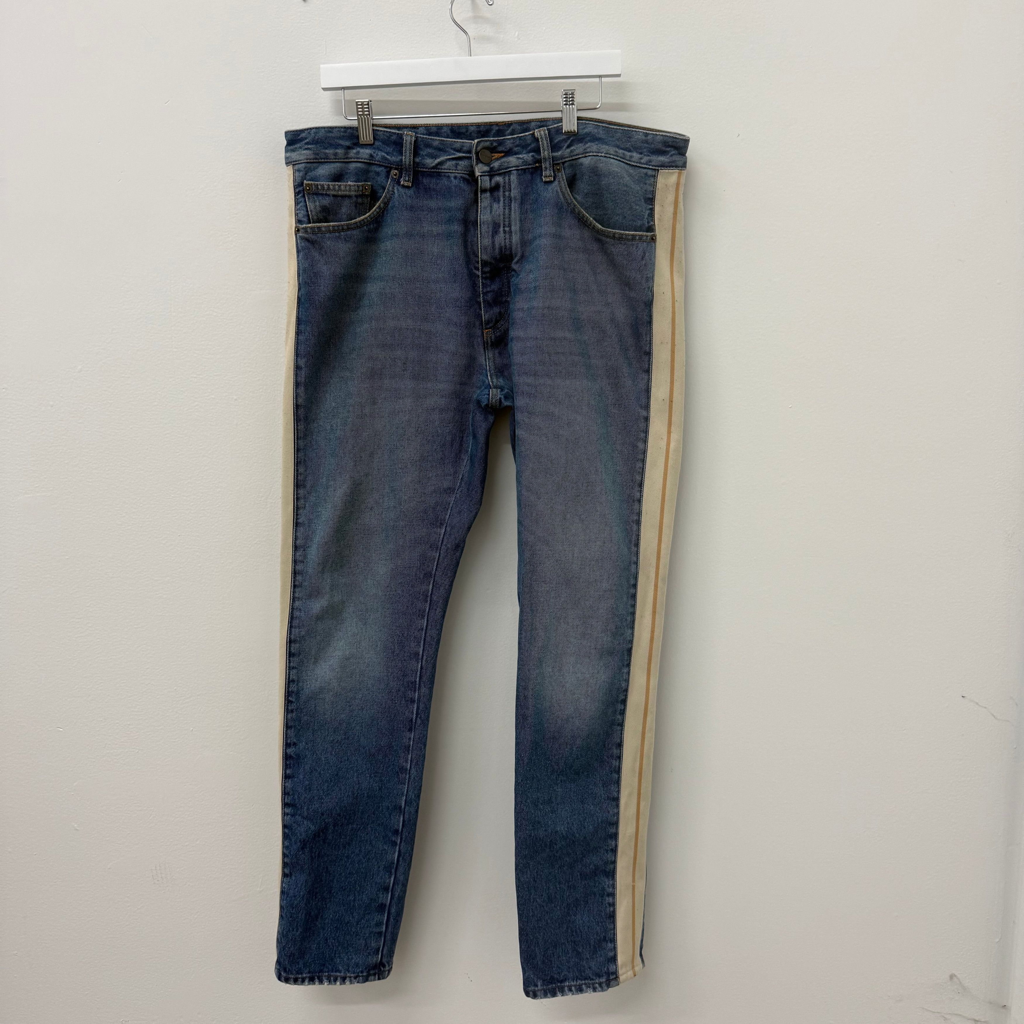 Palm Angels Palm Angels Track Denim Jeans - Size 36 Size US 36 / EU 52 - 1 Thumbnail