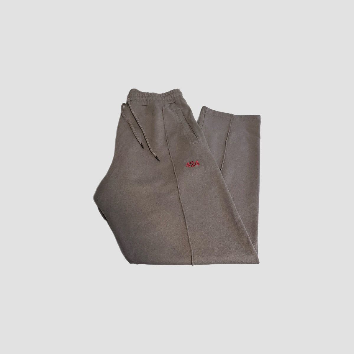 424 424 Embroidered Logo Sweatpants Size US 33 - 1 Thumbnail